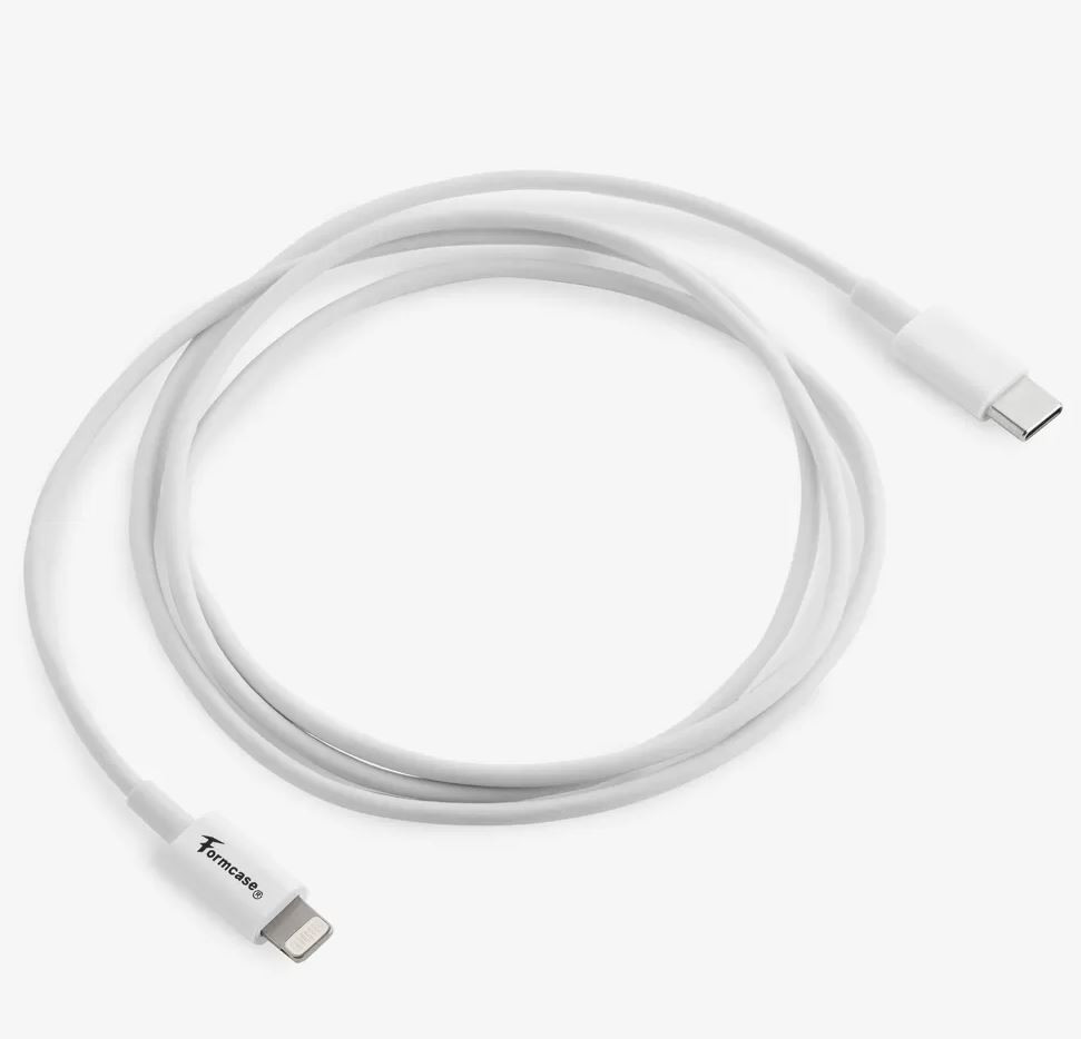 Formcase-MFI-Lightning-naar-USB-C-kabel-0-3m