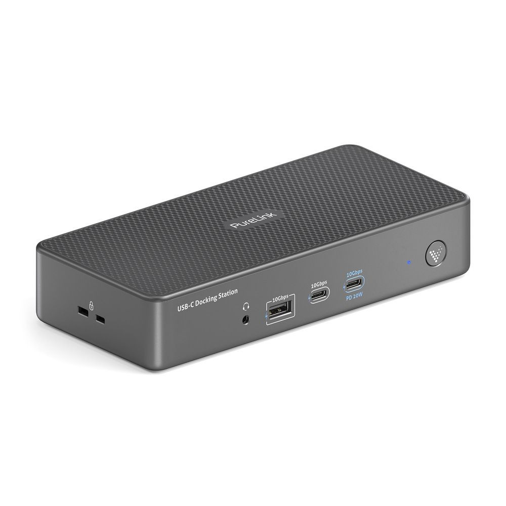 PureLink Vuelogic VL-D210DL USB-C Docking Station - Dual Screen DisplayLink ready - 4K Unterstützung Vuelogic-VL-D220-USB-C-dockingstation-Dual-Screen-DisplayLink-ready-8K-ondersteuning