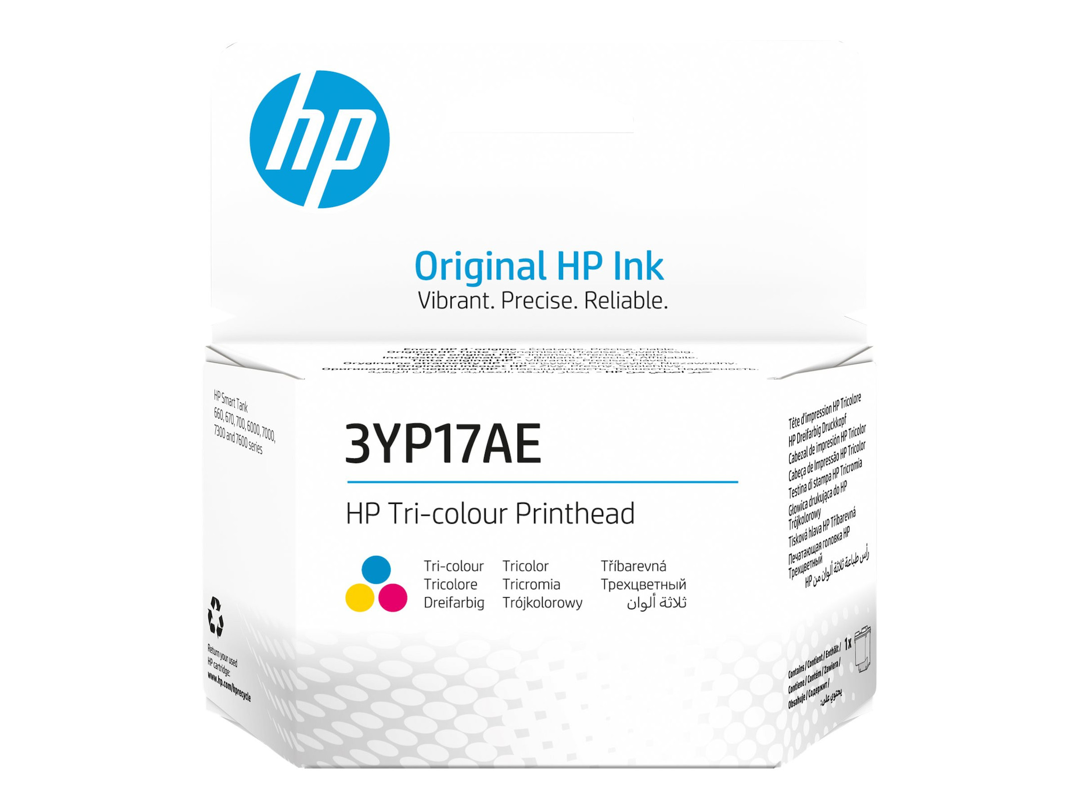 HP-3YP17AE-Inktank-dreifarbiger-Druckkopf