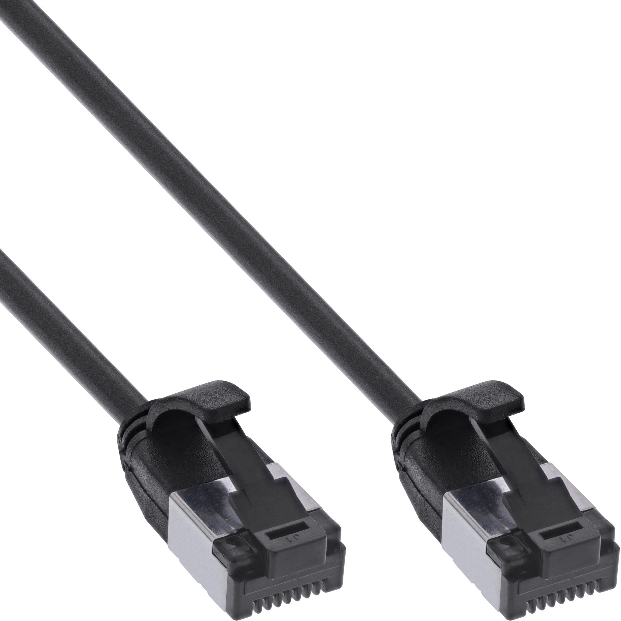 InLine-patchkabel-smal-U-FTP-Cat-8-1-TPE-halogeenvrij-zwart-0-50m