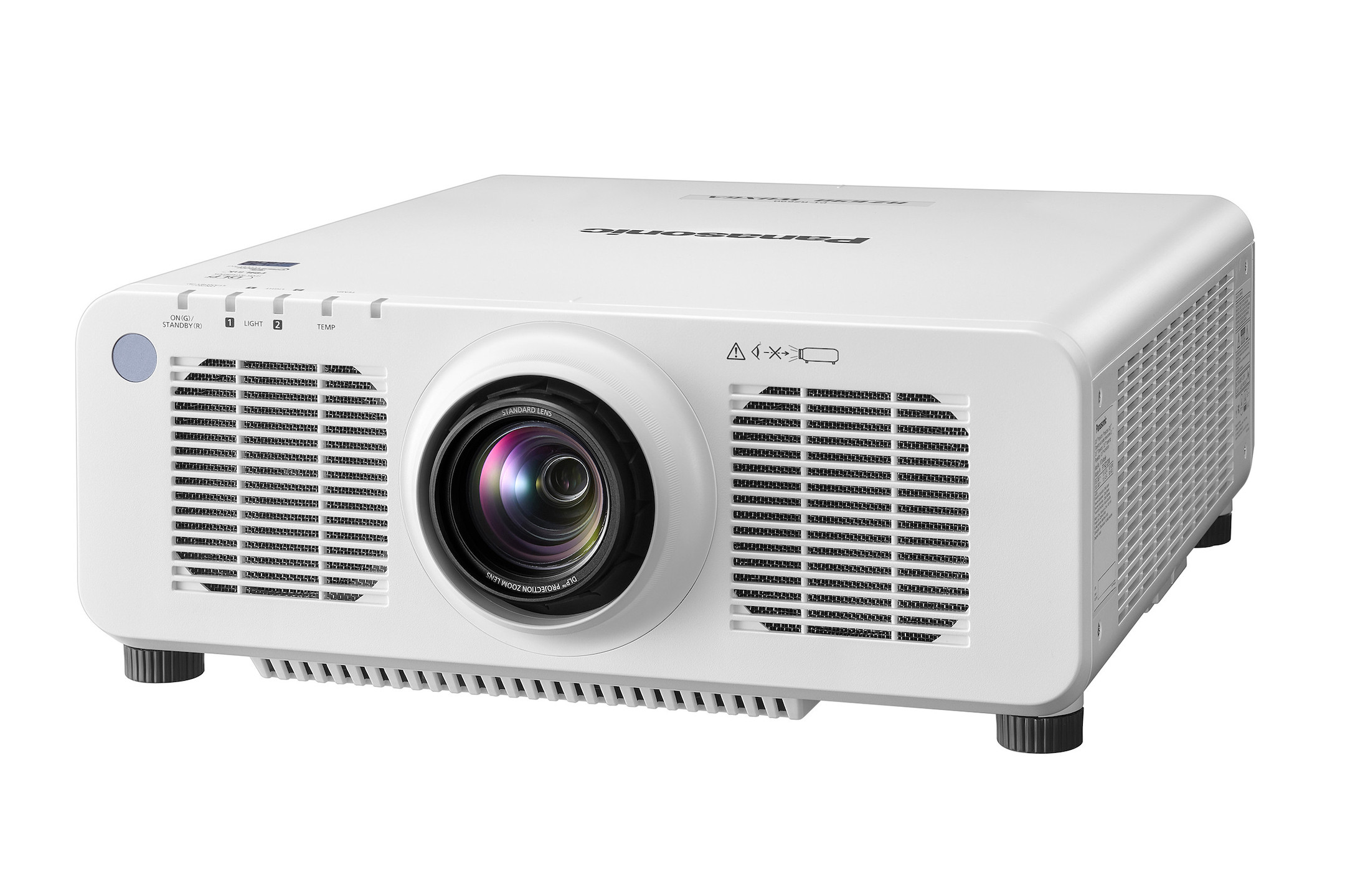 Panasonic-PT-RZ990WE-met-objectief-wit-Demo