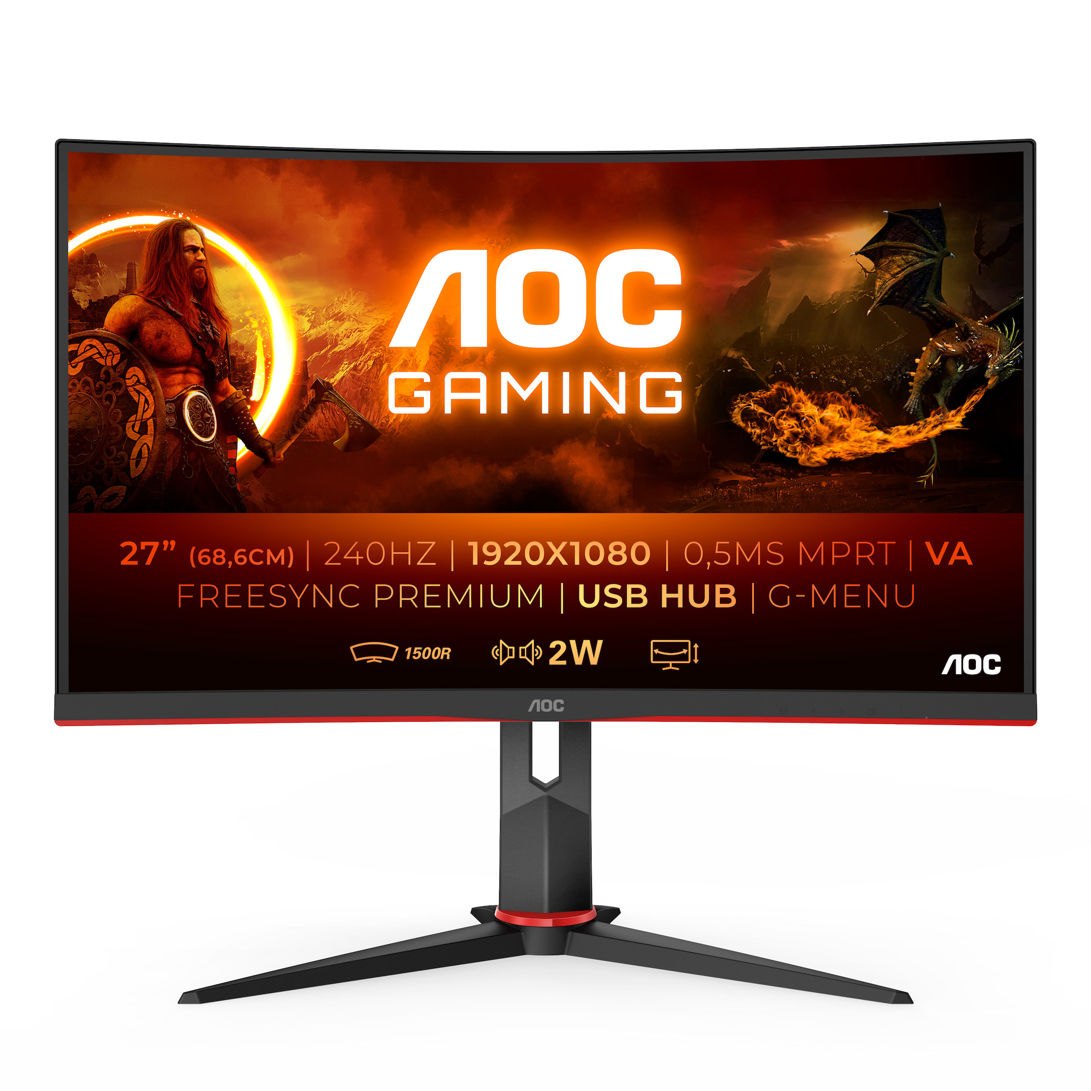 AOC-C27G2ZU-Monitor