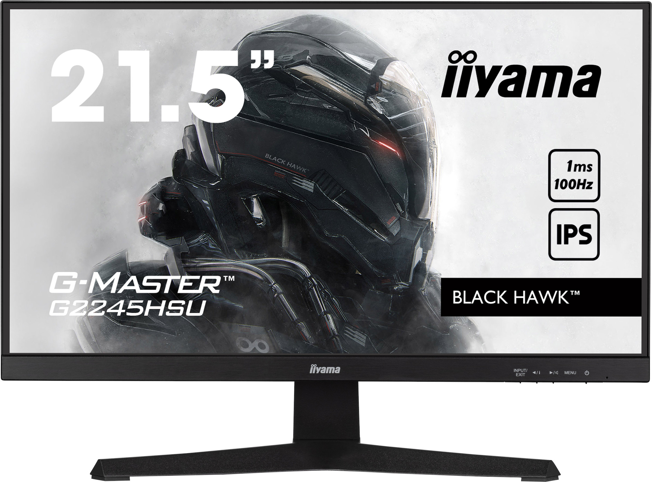 iiyama-G-MASTER-G2245HSU-B2-24-IPS-Monitor-1920-x-1080-Full-HD-100Hz-1ms