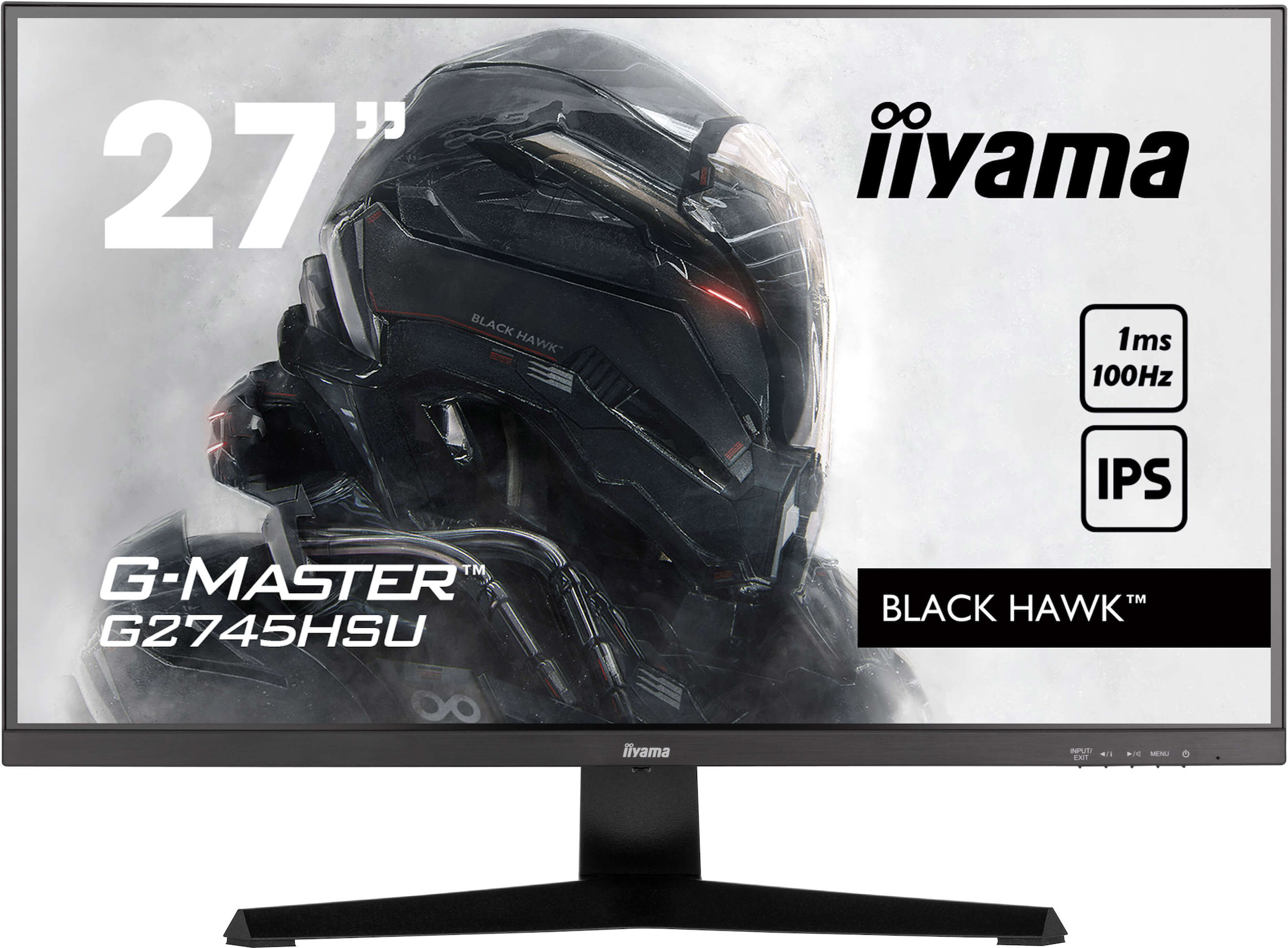 iiyama-G-MASTER-G2745HSU-B2-27-Monitor-1920-x-1080-Full-HD-100Hz-1ms