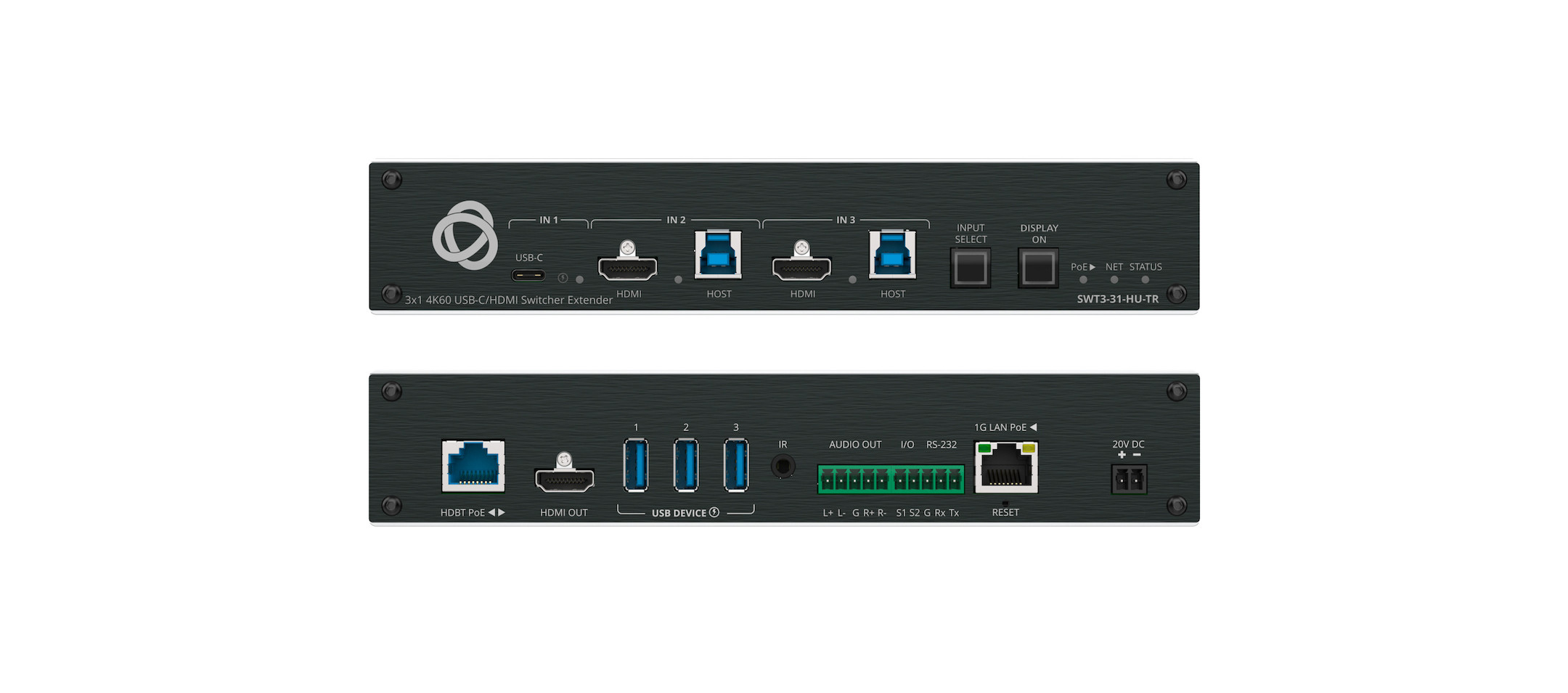 kramer-swt3-31-hu-tr-3x1-4k60-usb-c-hdmi-switcher-extender