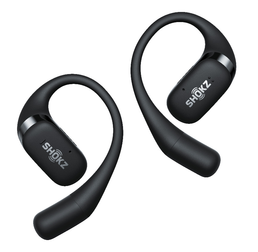 SHOKZ-OpenFit-Open-Ear-Design-Bluetooth-Kopfhorer-mit-28-Stunden-Wiedergabezeit-Farbe-Schwarz