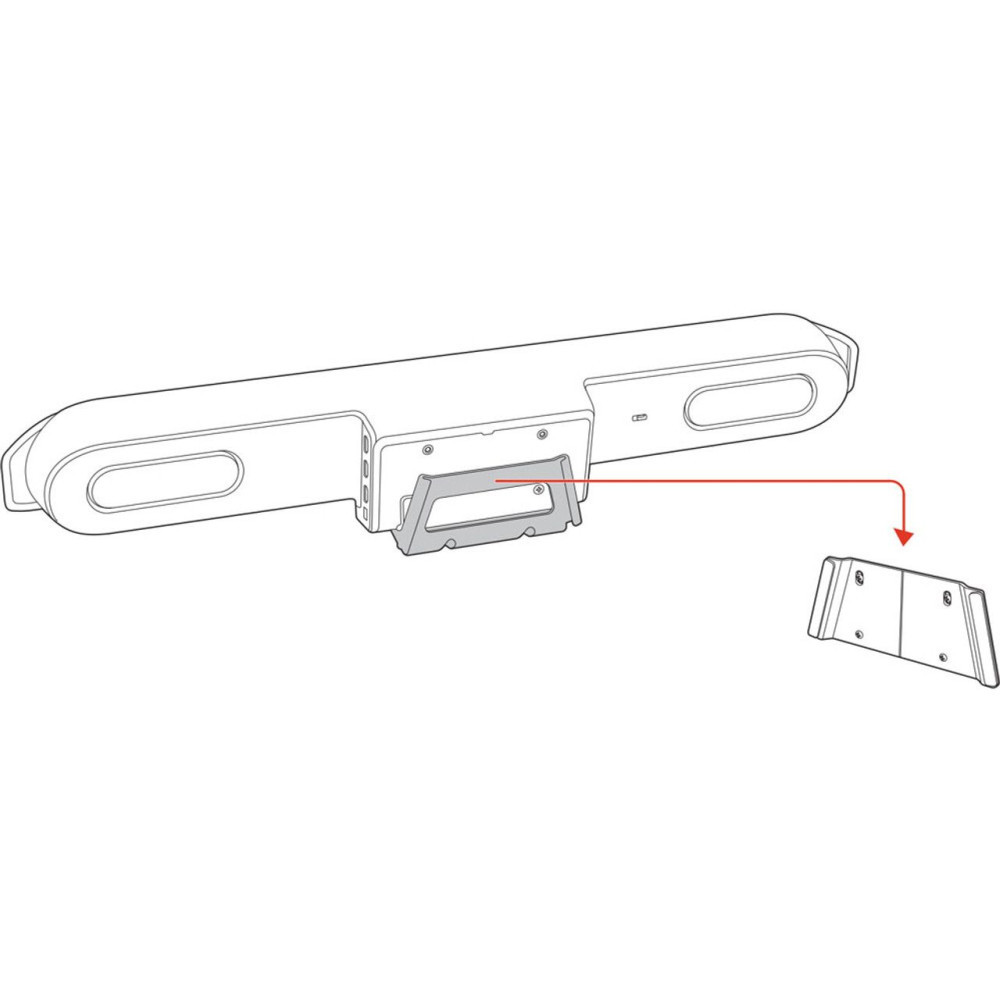 Poly soporte de pared para el Studio X52 Poly-wandbevestiging-voor-Studio-X52