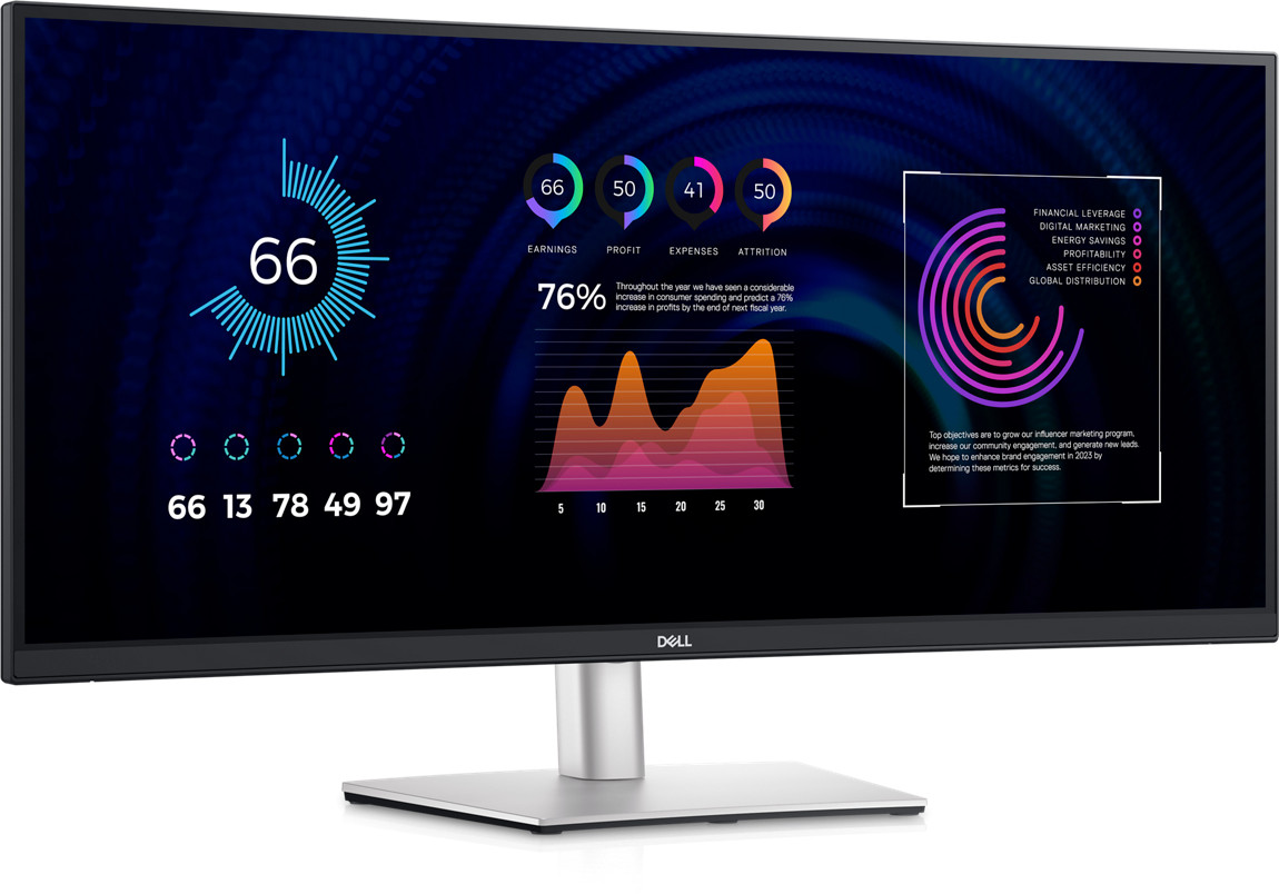 Dell-P3424WE-34-WQHD-curved-USB-C-hub-monitor-for-the-office-or-home-office