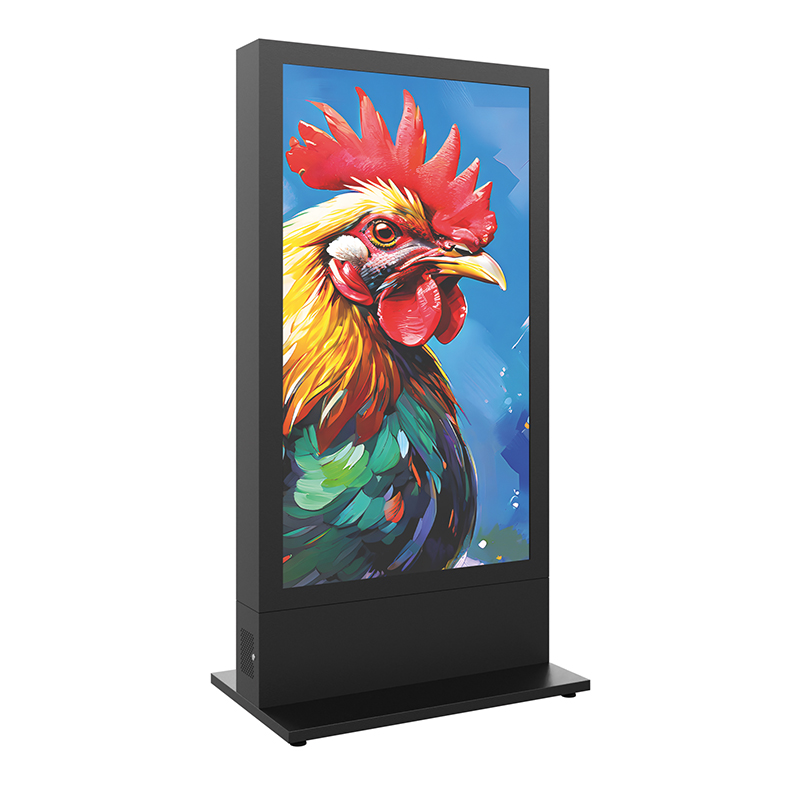 Hagor HP Kiosk 65″ FS Indoorstele zur freien Aufstellung | Einzelhalterung | Portrait-Format | Bildschirmgröße: 65″ Hagor-HP-Kiosk-65-FS-Indoor-stele-voor-vrijstaande-installatie-enkele-montage-staand-formaat-schermgrootte-65