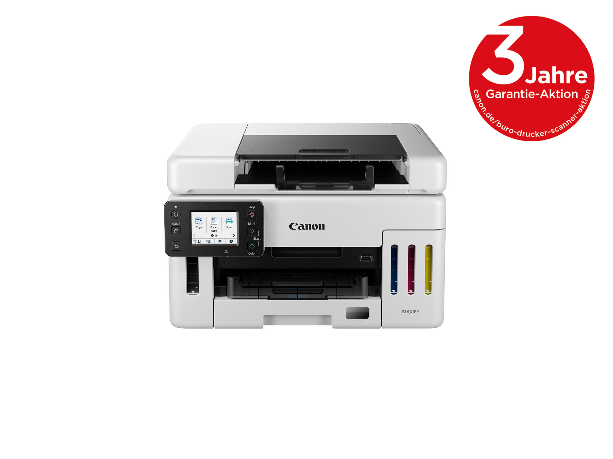Canon-MAXIFY-GX6550-3-in-1-Multifunktionssystem-mit-von-vorn-zuganglichem-ADF-Demoware