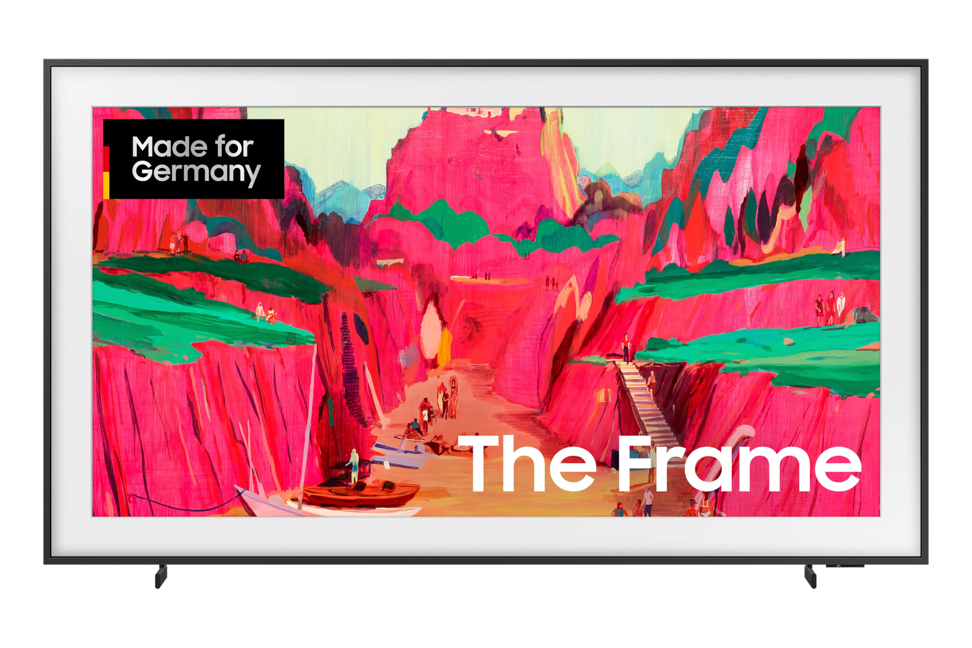 Samsung-The-Frame-Pro-4K-LS03FW-Vision-AI-Smart-TV-65-Smart-TV-Display-mit-matter-Oberflache-wechselbarem-Rahmen-und-4K-AI-Gen2-Processor