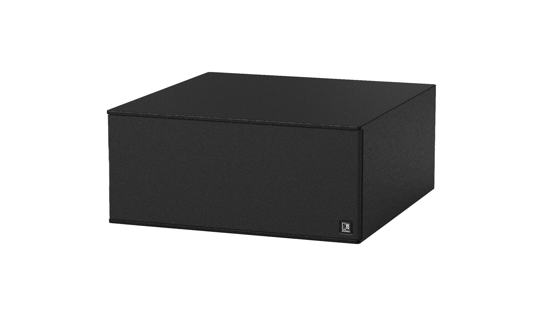 AUDAC-ARCHI10X-O-10-Bandpass-Subwoofer-im-ultrakompakten-Design-fur-den-In-und-Outdoor-Einsatz-in-schwarz
