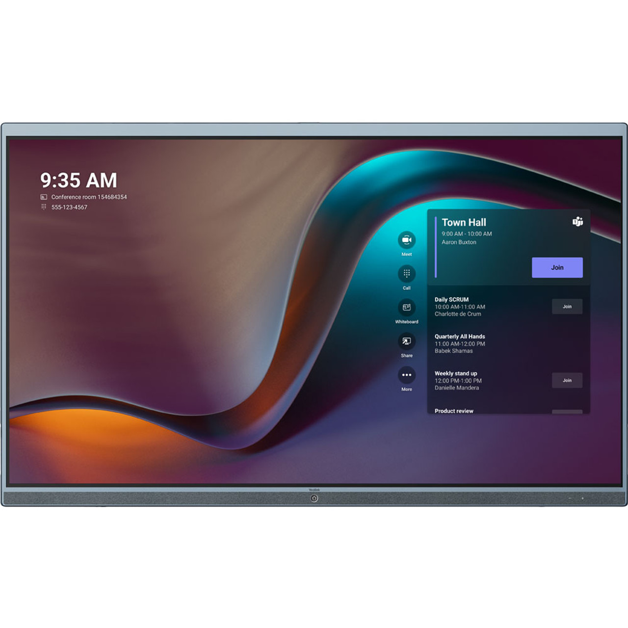 Yealink ETV65 65" Touch Display - Demoware Yealink-ETV65-Extended-Touchscreen-fur-MeetingBoard65-Demoware