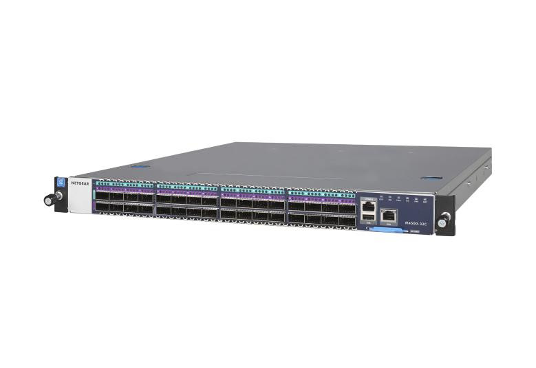 Netgear-M4500-32-Port-Managed-Switch-2x-750WPSU-mit-32x100G-QSFP28-Ports