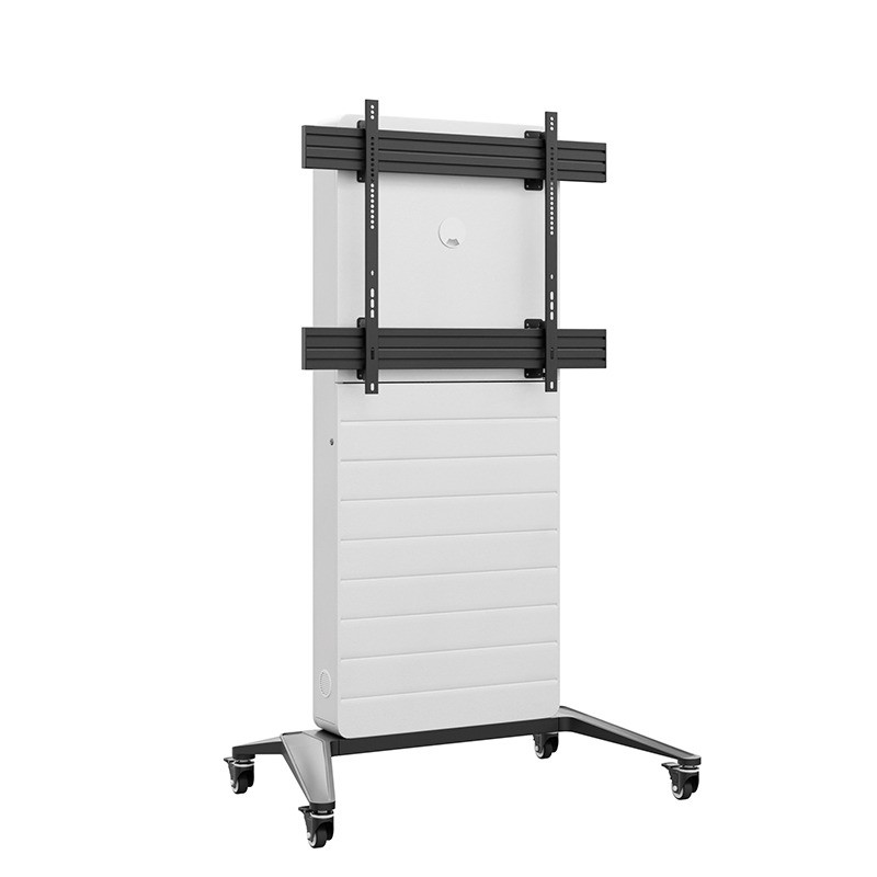 Hagor-CON-Line-M-mobiele-mediakolom-voor-een-75-86-inch-beeldscherm-met-een-draagvermogen-van-50-kg