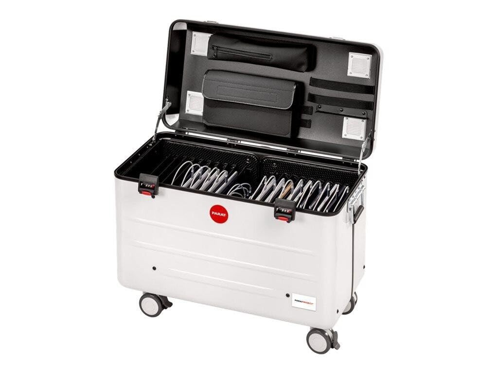 PARAT-Case-TC20-PARAPROJECT-TwinCharge-tablet-trolley-inclusief-USB-A-naar-Lightning-R-LED-kabel-wit