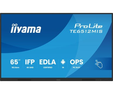 iiyama-ProLite-TE6512MIS-B4AG-Interactief-65-inch-4K-UHD-touchscreen-voor-interactieve-samenwerking
