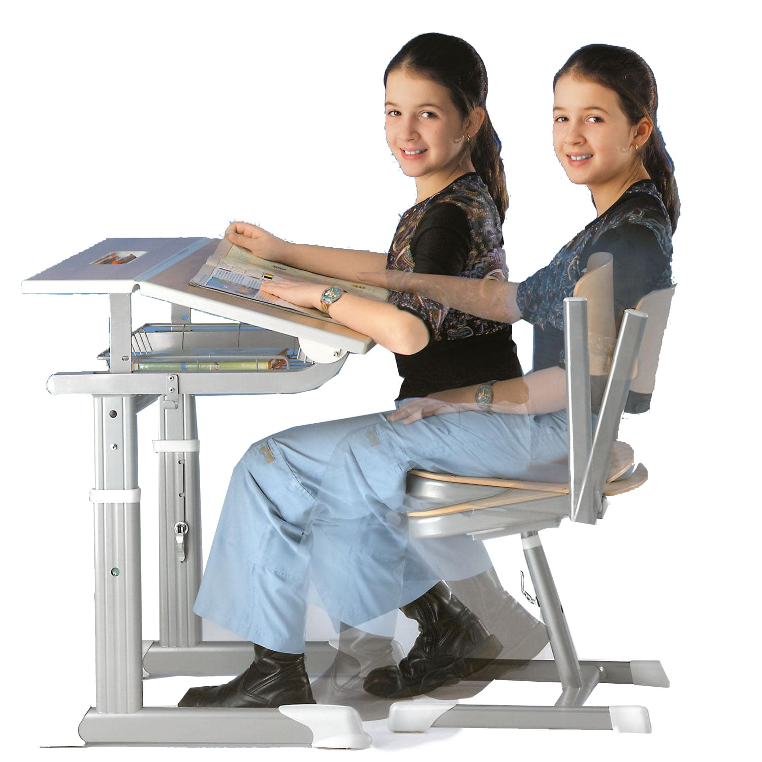 Conen Höhenverstellbarer Einer-Schülertisch “Aluflex” hoehenverstellbarer-einer-schuelertisch-aluflex