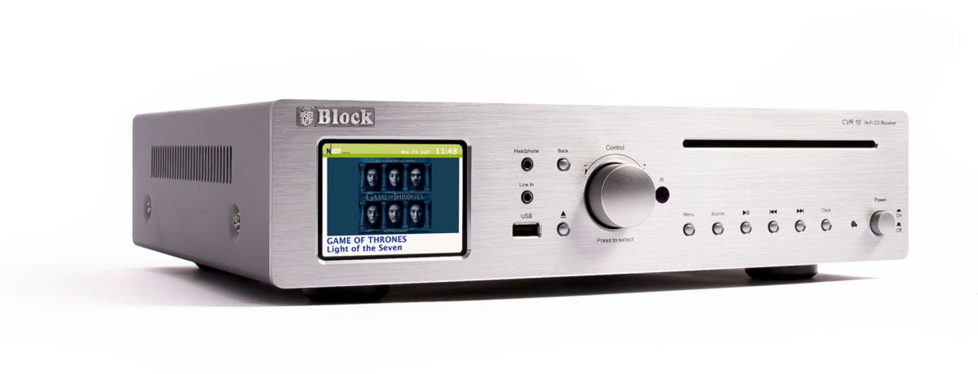 Block-CVR-10-Internet-Receiver-mit-2x-30-Watt-Musikleistung-in-Diamantsilber