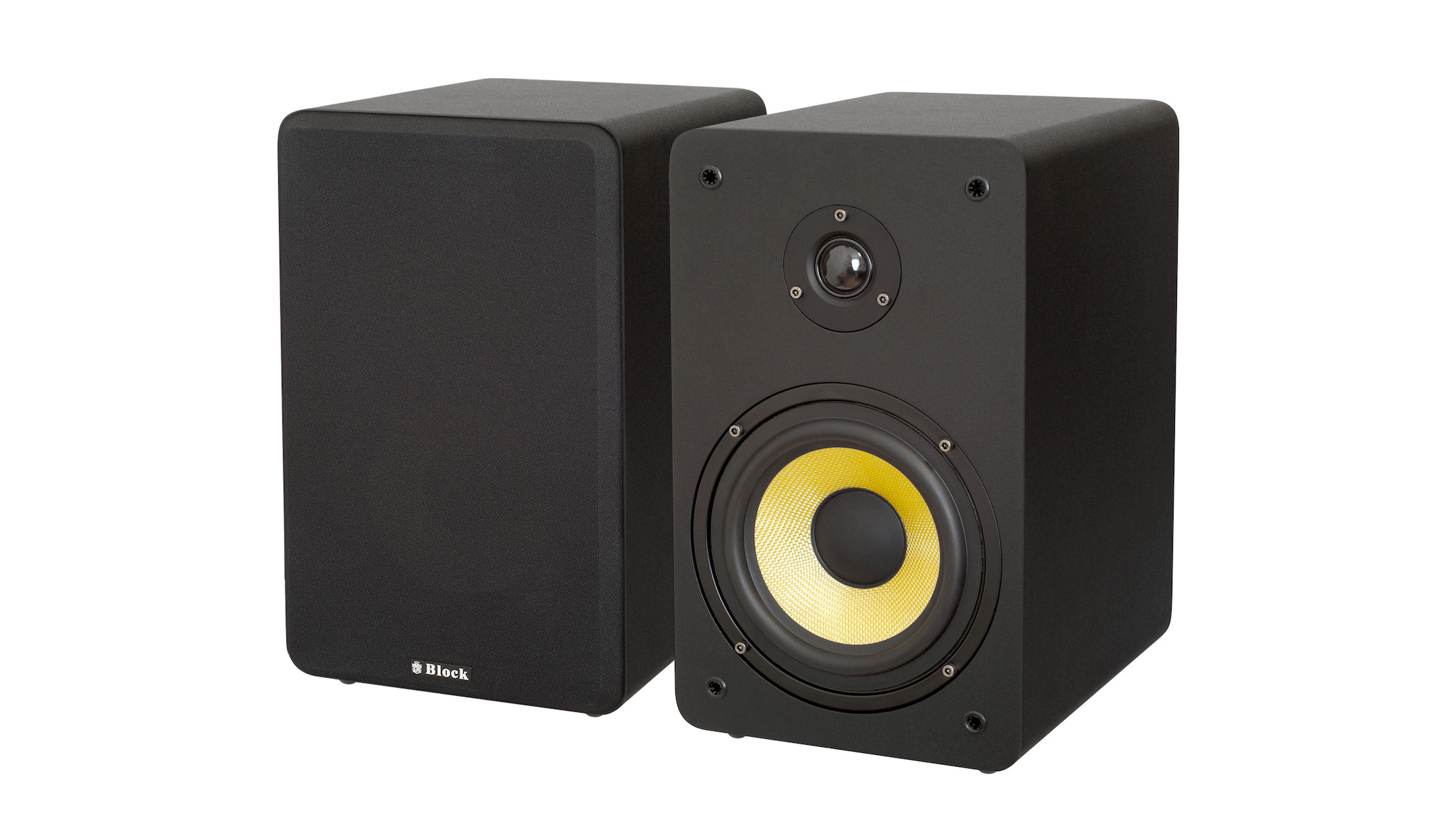 Block-S-250-2-Wege-Lautsprecherbox-in-Schwarz-Paar