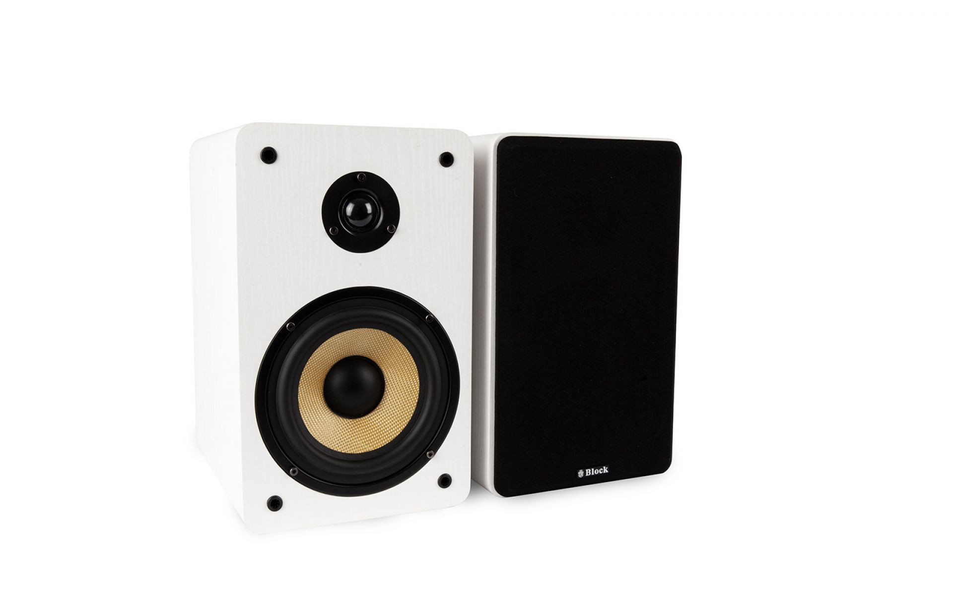 Block-S-250-2-Wege-Lautsprecherbox-in-Weiss-Paar