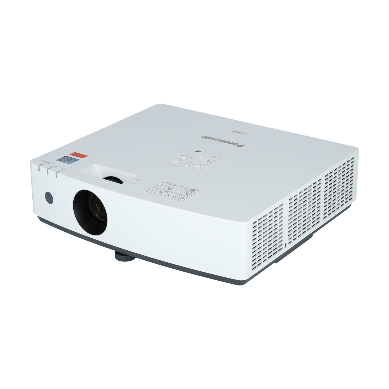 Panasonic-PT-LMZ460EJ-Beamer-mit-4600-Lumen-WUXGA-Auflosung-und-kompakter-Bauweise-fur-Besprechungsraume-Demoware-Platin