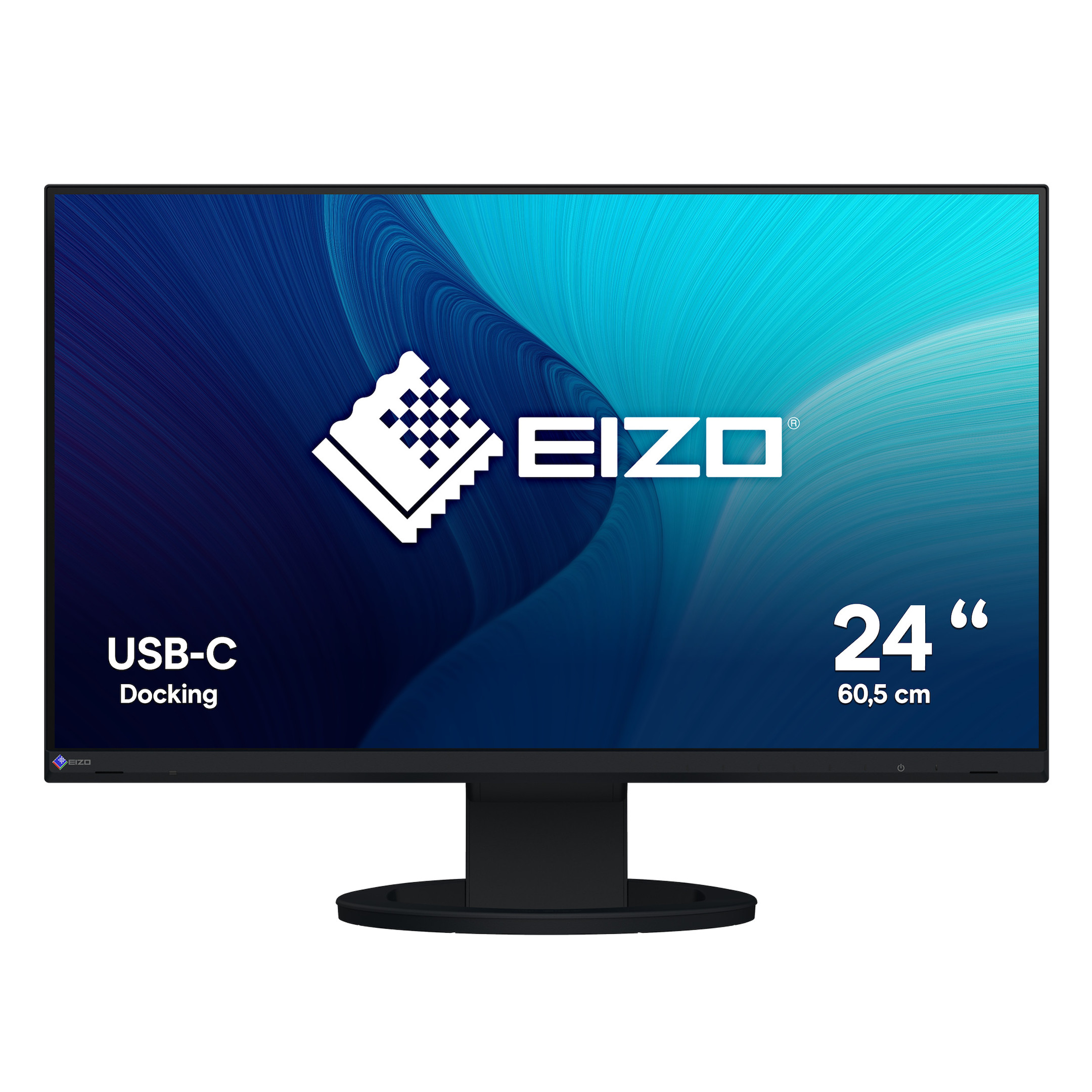 EIZO-EV2480-FlexScan-23-8-IPS-Monitor-1920-x-1080-Full-HD-60Hz-5ms-Schwarz