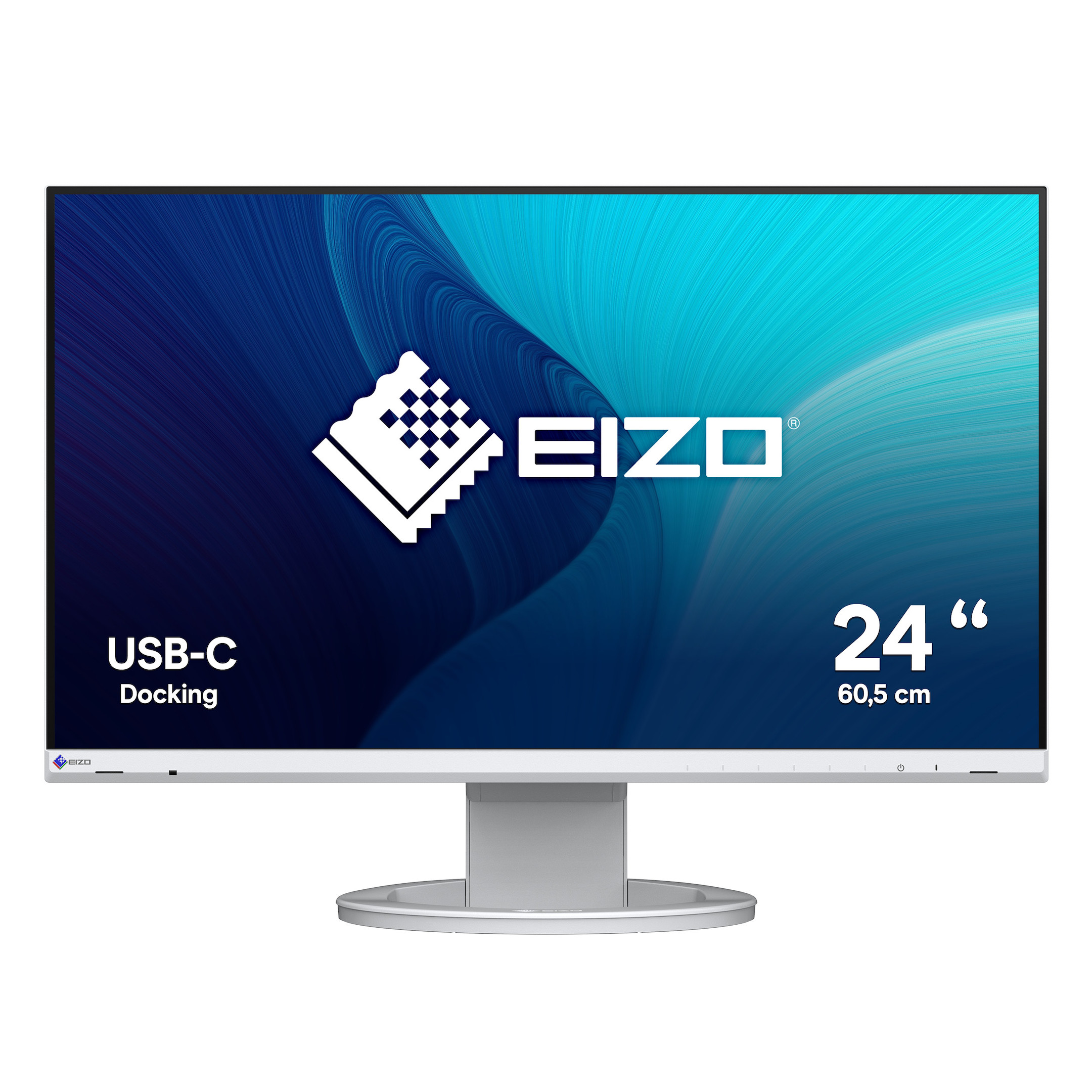 EIZO-EV2480-FlexScan-23-8-IPS-Monitor-1920-x-1080-Full-HD-60Hz-5ms-Weiss