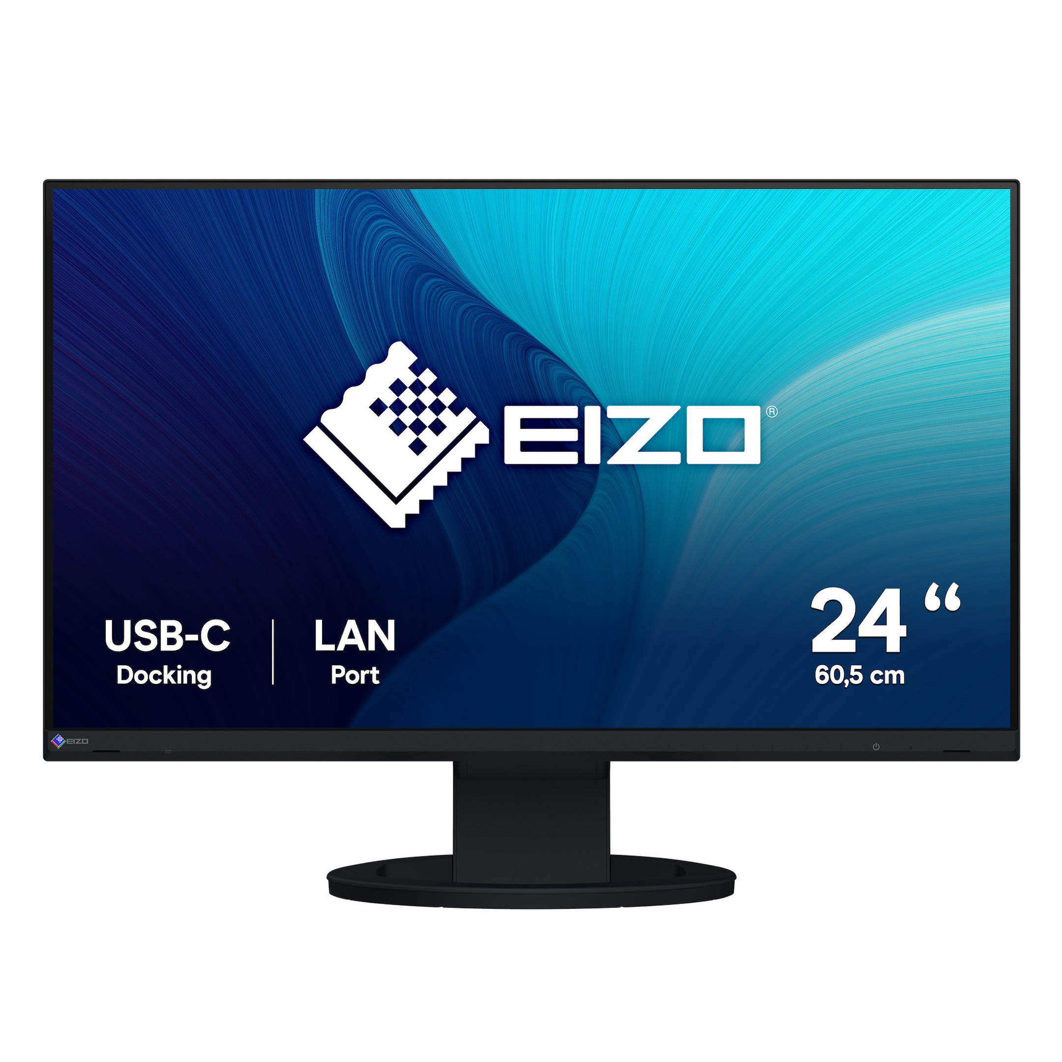 EIZO-EV2490-FlexScan-23-8-IPS-Monitor-1920-x-1080-Full-HD-60Hz-5ms-Schwarz