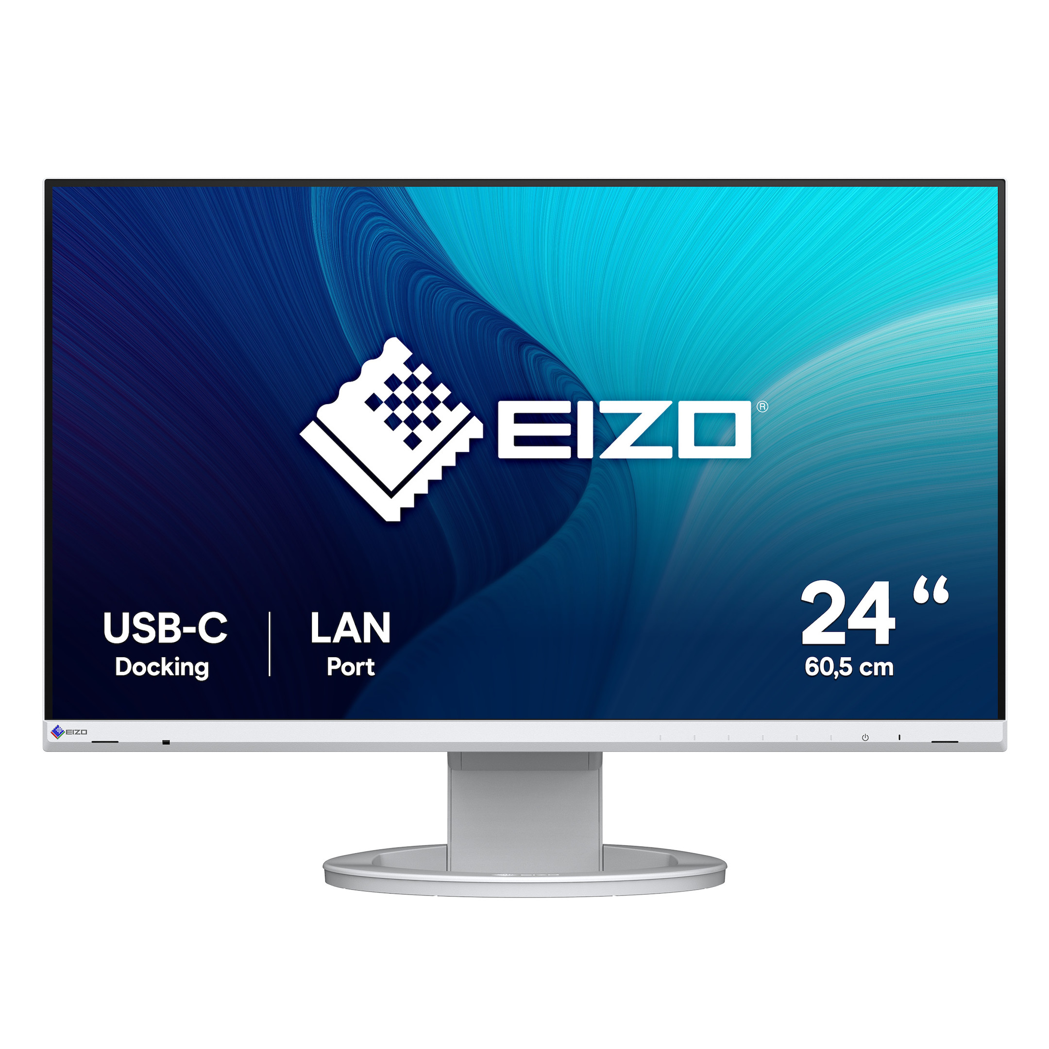 EIZO-EV2490-FlexScan-23-8-IPS-Monitor-1920-x-1080-Full-HD-60Hz-5ms-Weiss