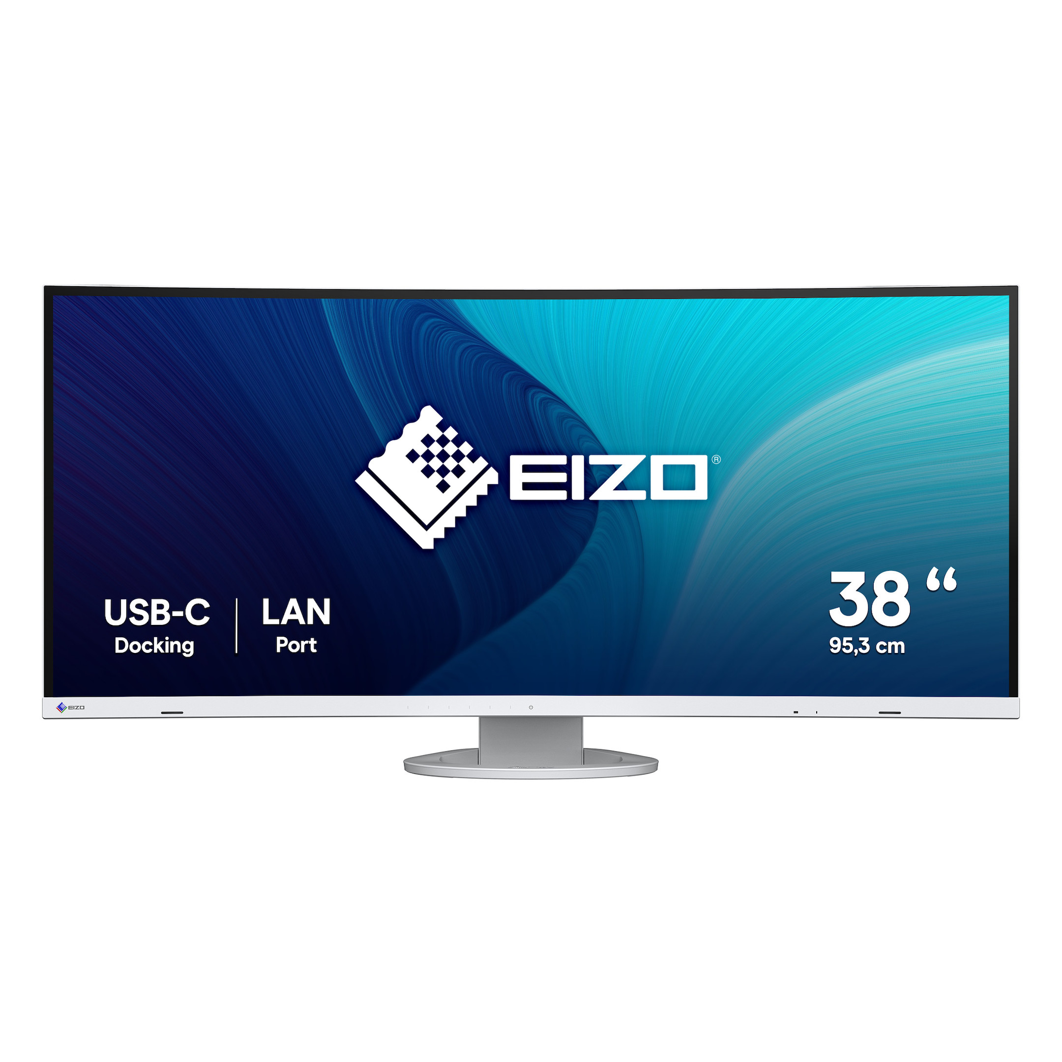 EIZO-EV3895-FlexScan-Monitor-in-Weiss