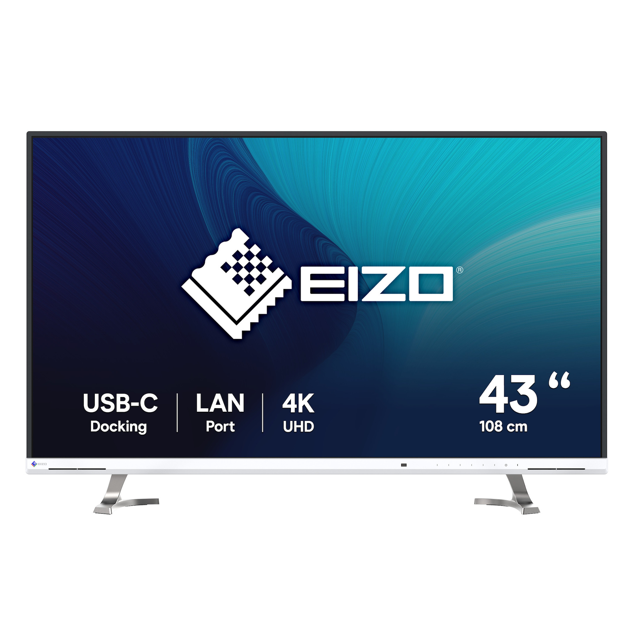 EIZO-EV4340X-FlexScan-Monitor-in-Weiss