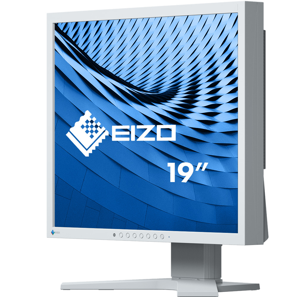 EIZO-S1934-FlexScan-19-IPS-Monitor-1280-x-1024-SXGA-60Hz-14ms-Grau