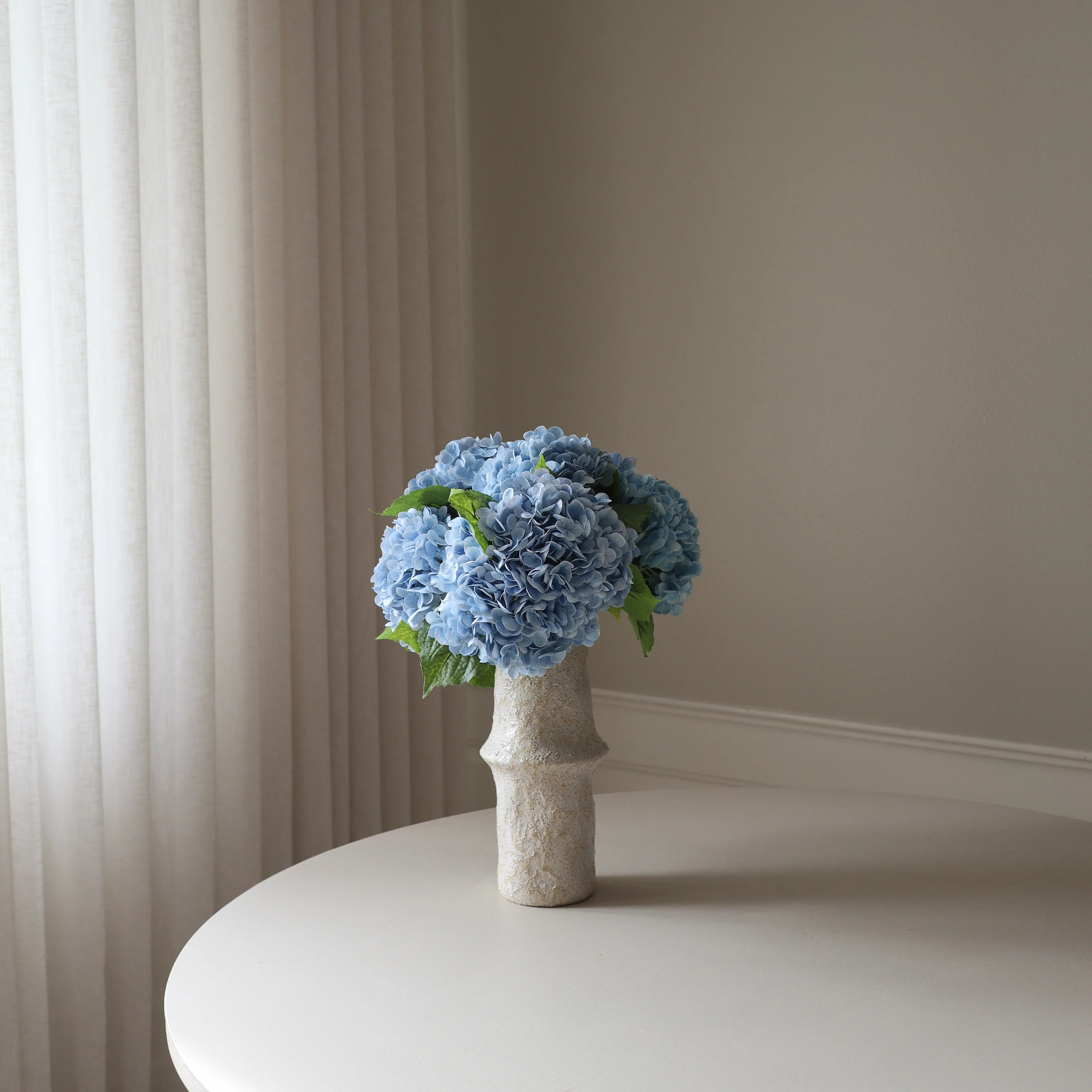 Botane-Blue-Hydrangea-Bouquet-Kunstblumenstrauss