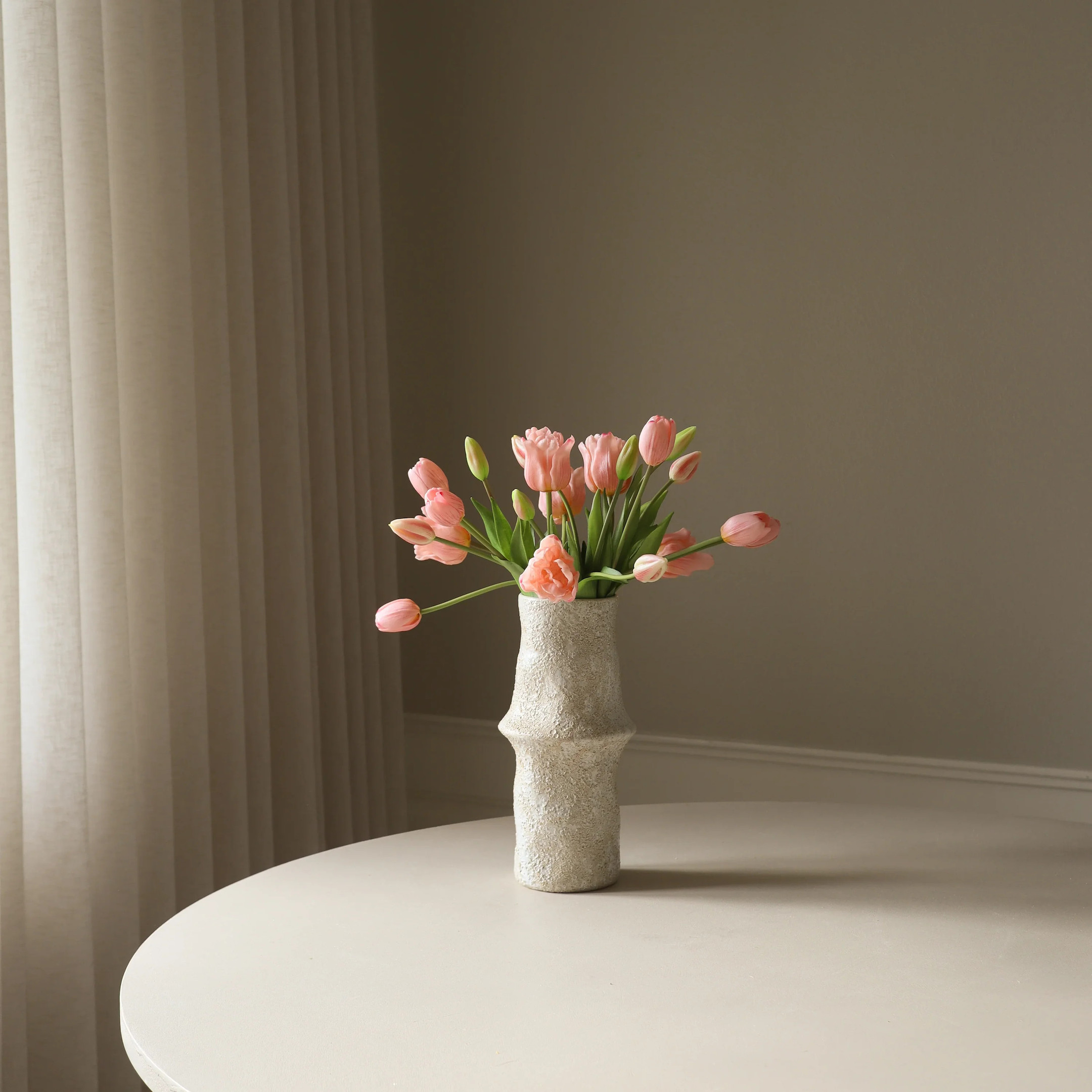 Botane-Pink-Tulip-Bouquet-Mixed-Kunstblumenstrauss