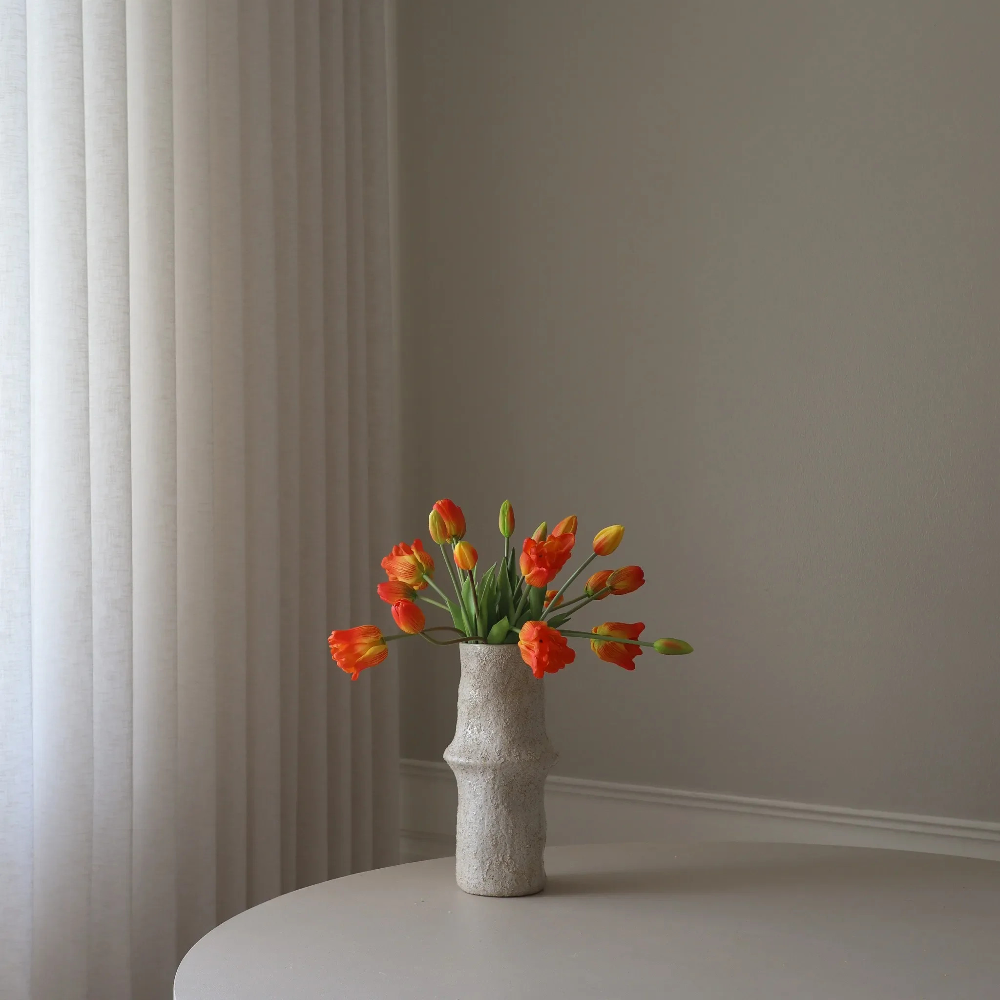 Botané Orange Tulip Bouquet Mixed Kunstblumenstrauß Botane-Orange-Tulip-Bouquet-Mixed-Kunstblumenstrauss