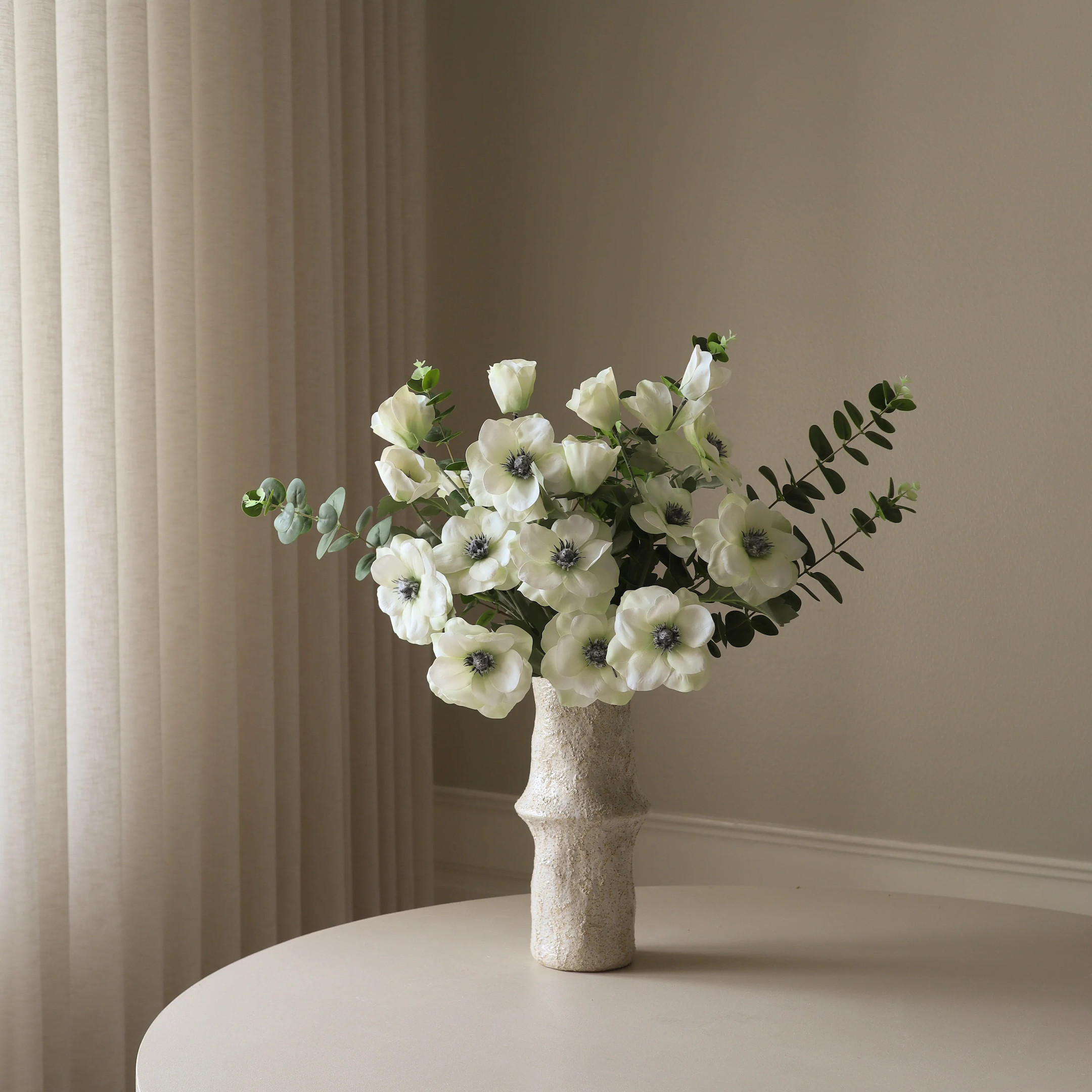 Botane-White-Satin-Kunstblumenstrauss