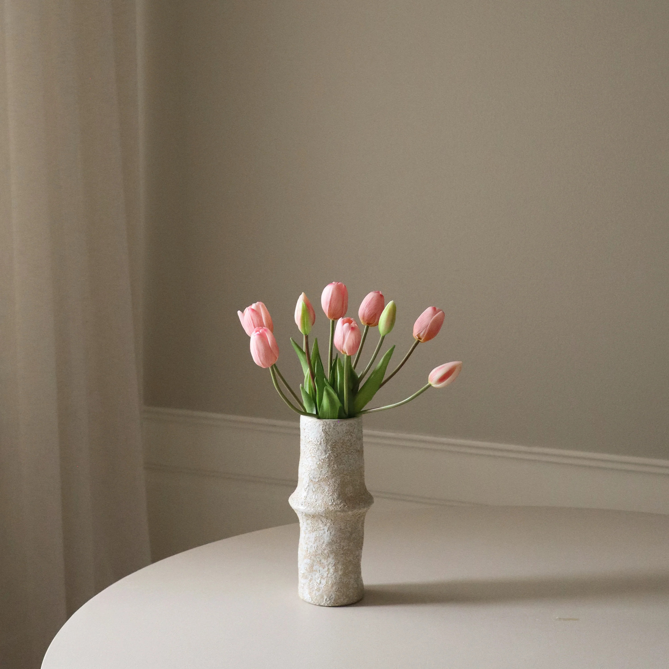 Botane-Light-Pink-Tulip-Bouquet-Kunstblumenstrauss