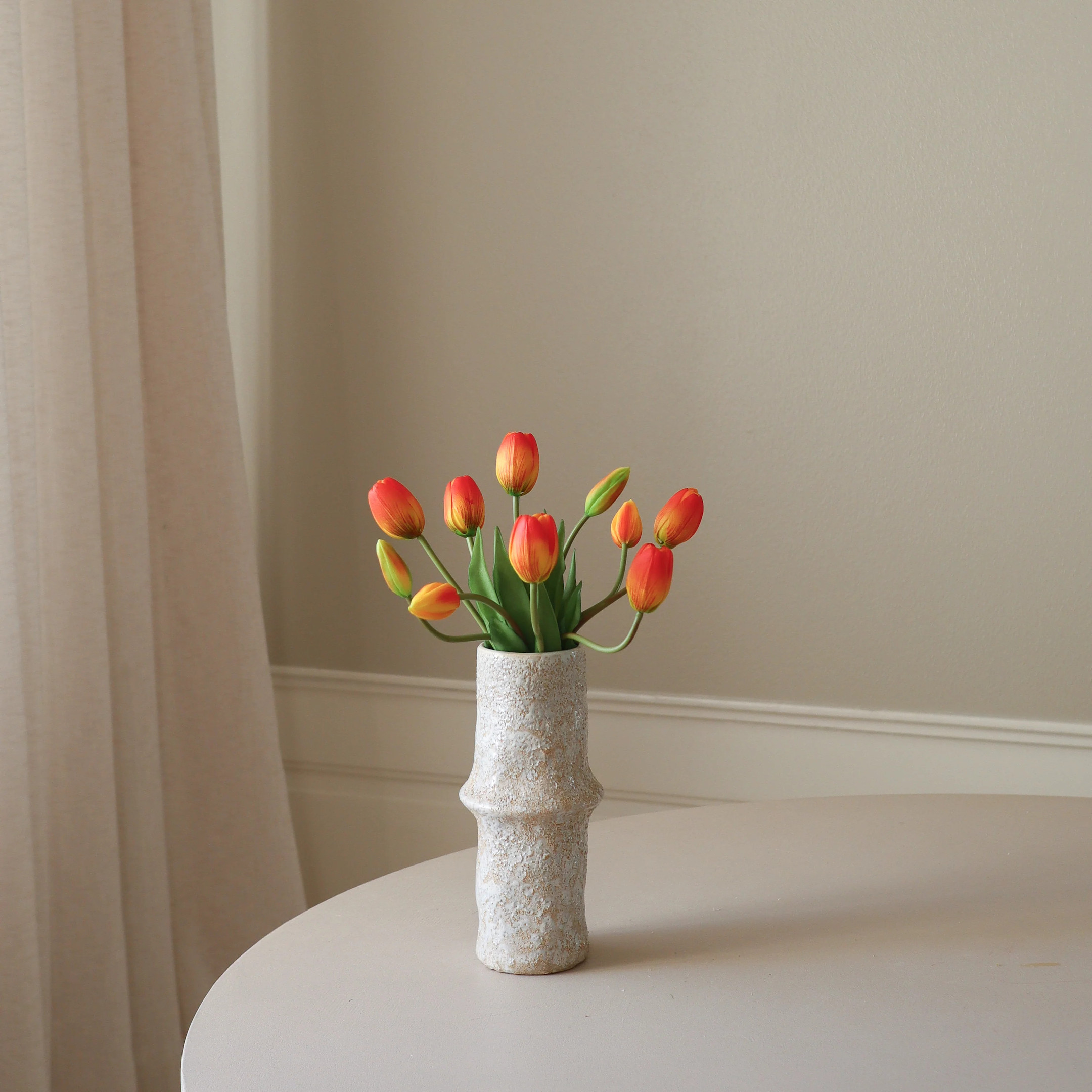 Botane-Orange-Tulip-Bouquet-Kunstblumenstrauss