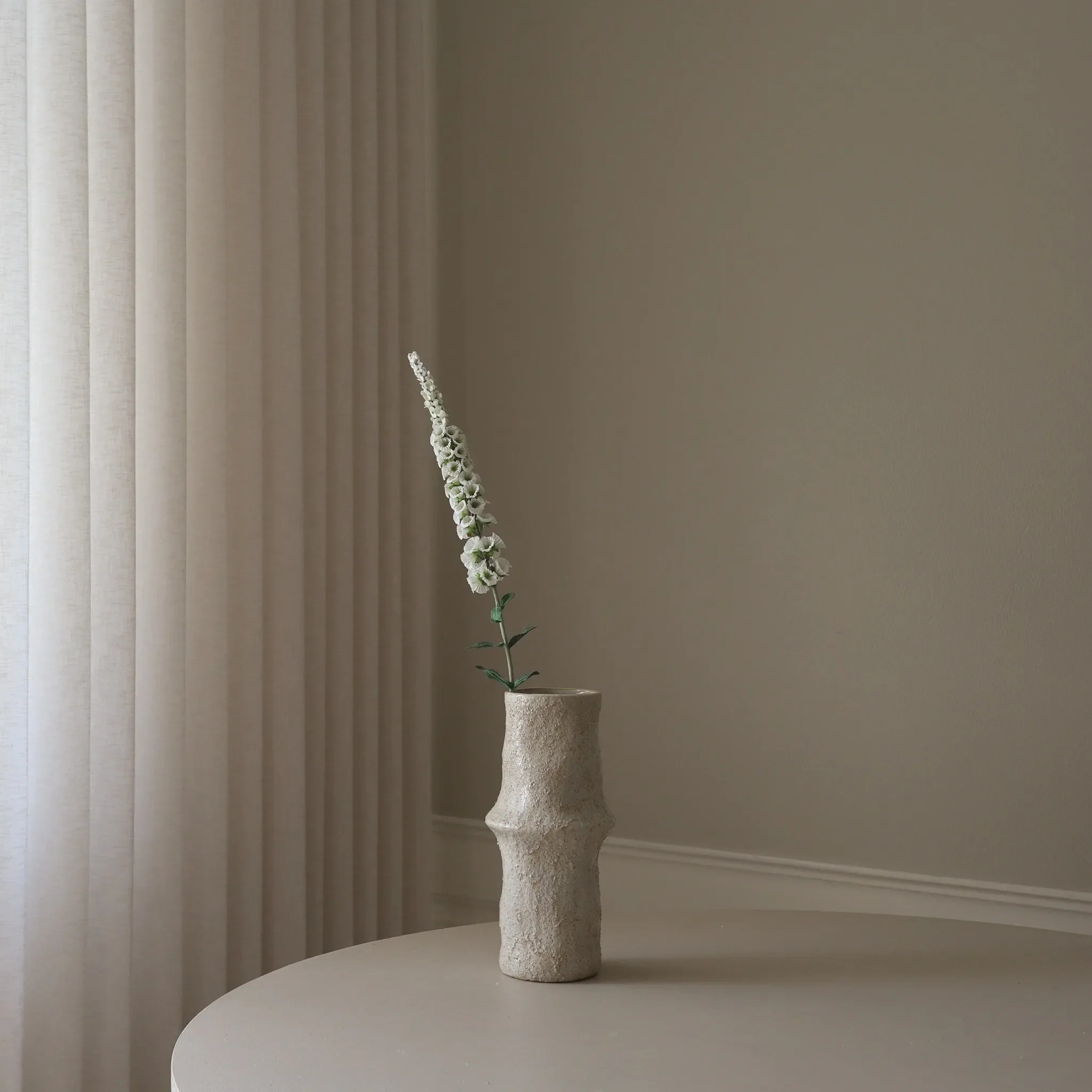 Botane-White-Foxtail-Flower-Kunstblumenstiel