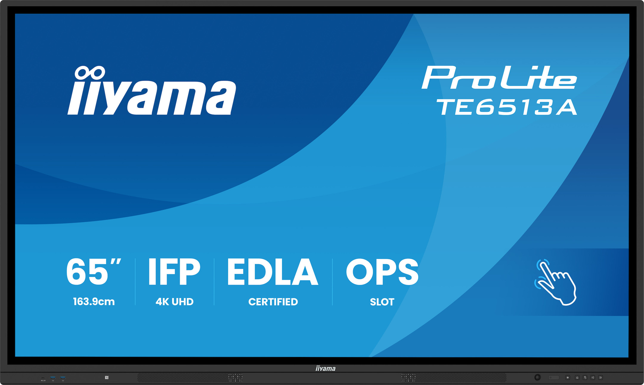 iiyama-ProLite-TE6513A-B1AG-65-inch-interactief-scherm-voor-naadloze-integratie-en-samenwerking-in-onderwijs-en-bedrijfsomgevingen