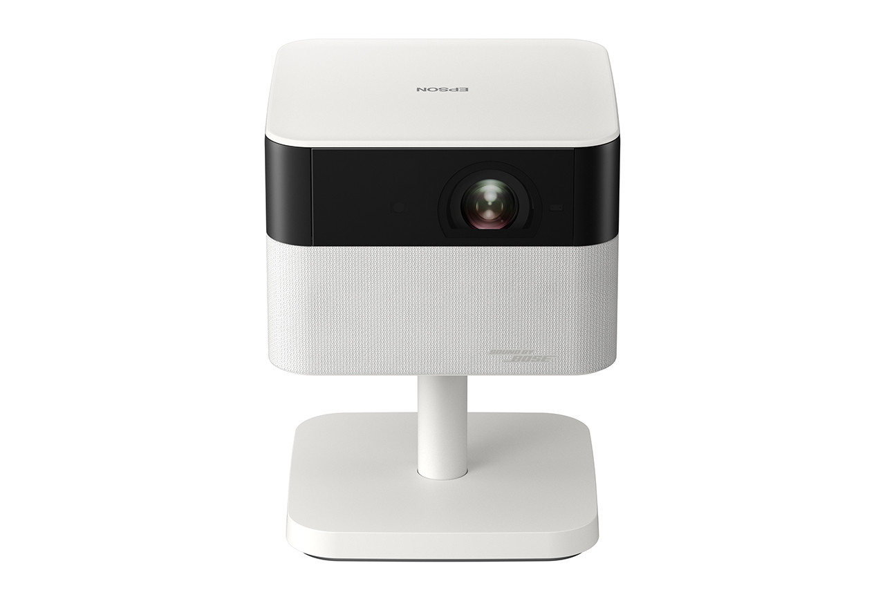 Epson Lifestudio Flex EF-71 tragbarer FHD Smart-Projektor mit Sound by Bose und Google TV in Diamond White Epson-Lifestudio-Flex-EF-71-Draagbare-FHD-smartbeamer-met-geluid-van-Bose-en-Google-TV-in-Diamond-White