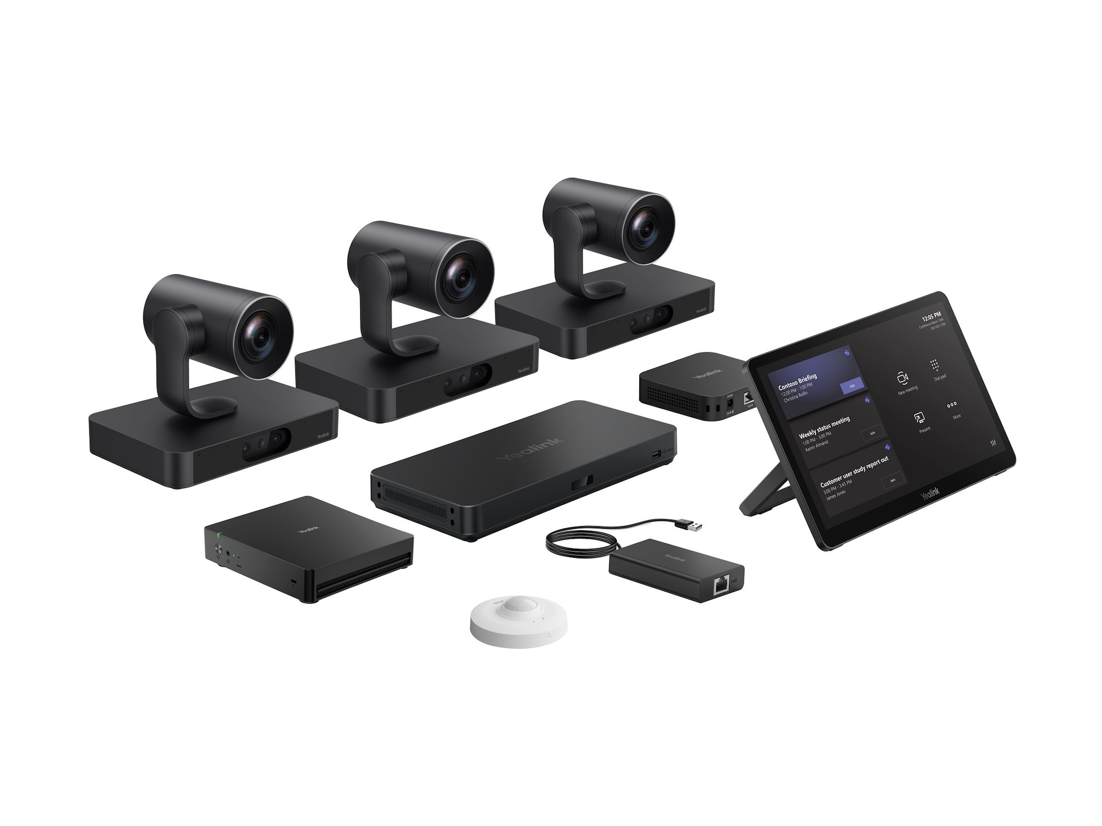 Yealink-MVC-S98-C5U-Microsoft-Teams-Rooms-systeem-voor-zeer-grote-vergaderruimten