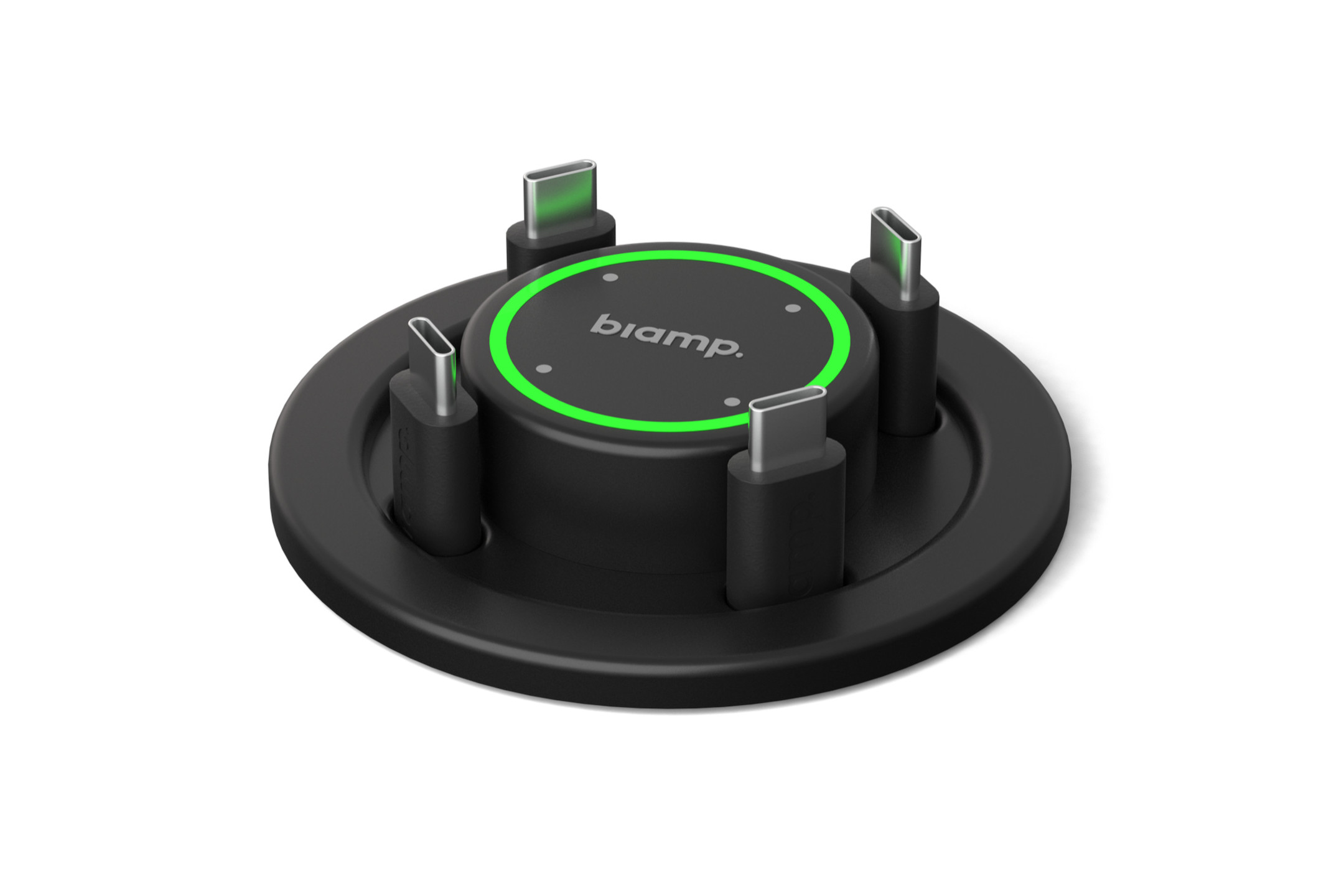 Biamp-Systems-EasyConnect-MPX-250-Plug-and-Play-BYOM-Kollaborations-Switcher-mit-integrierter-Ladefunktion