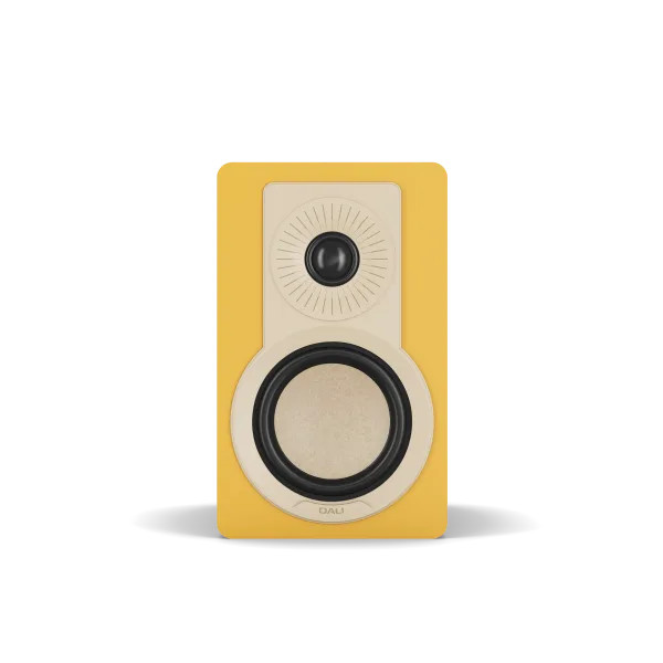 Dali-KUPID-Hifi-Kompaktlautsprecher-Golden-Yellow