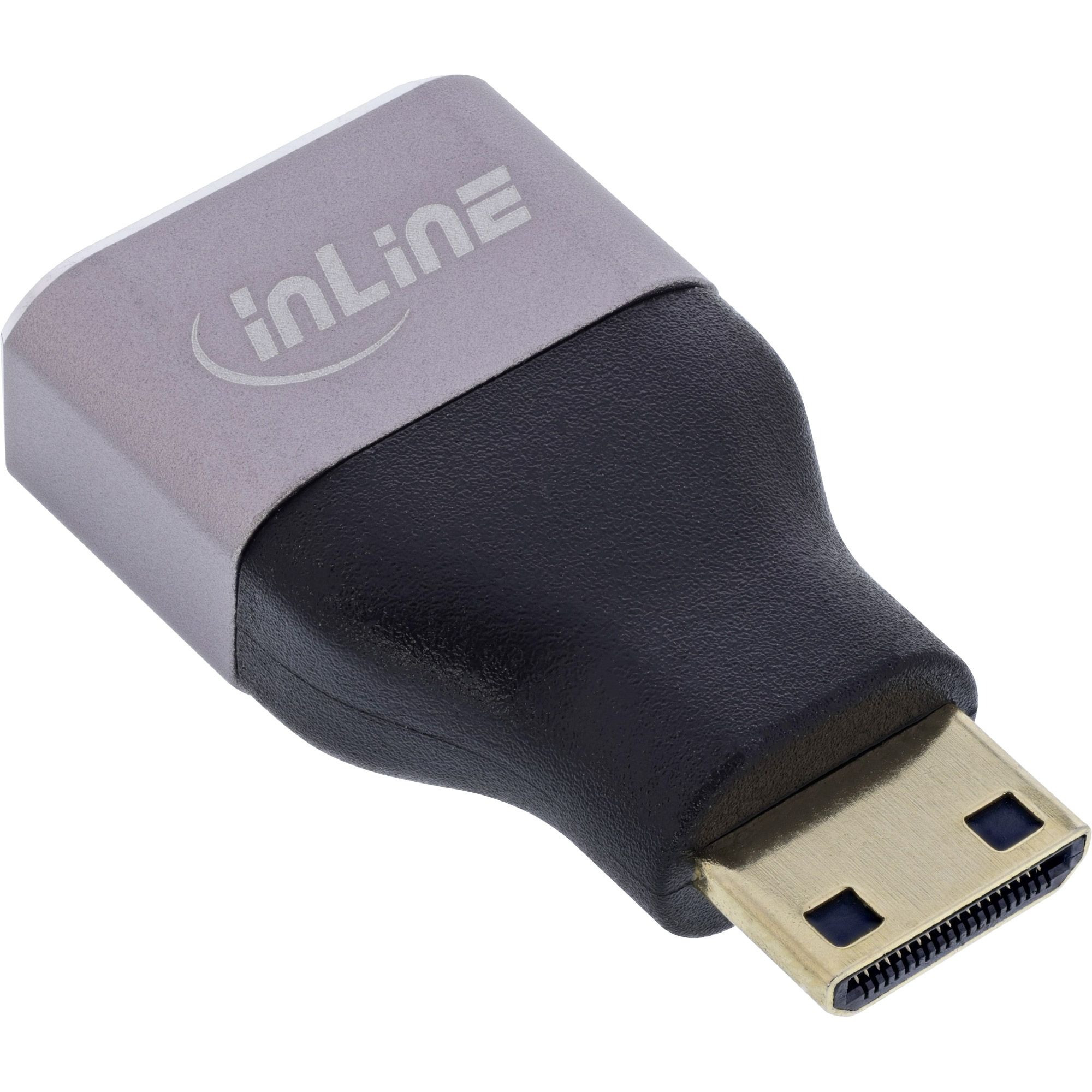 InLine-HDMI-Adapter-HDMI-A-vrouwelijke-connector-Mini-HDMI-C-mannelijke-connector-8K-UHD