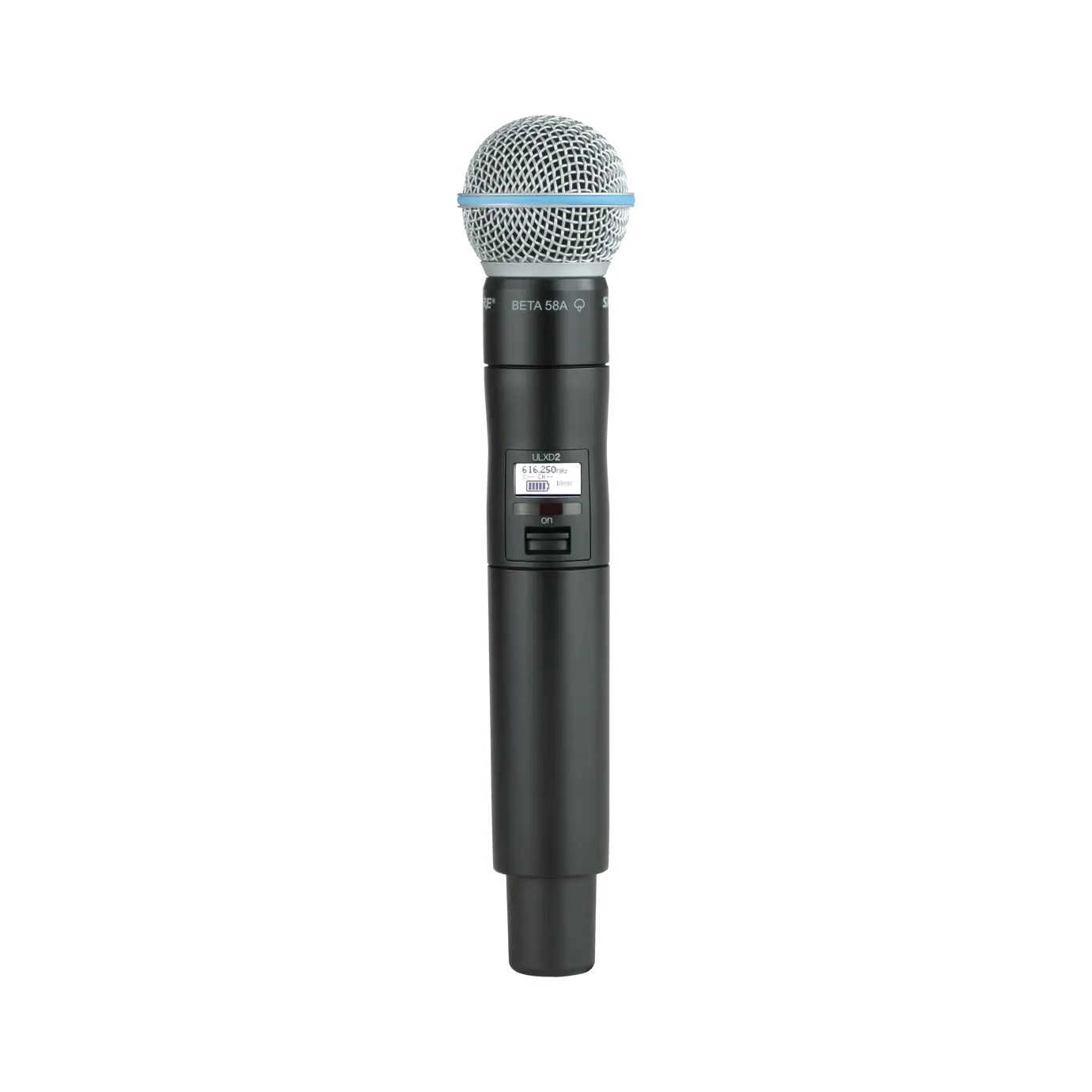 Shure-ULXD2-B58-G56-Digitaler-Handsender-der-ULX-D-Wireless-Serie-mit-Beta-58A-Mikrofonkopf
