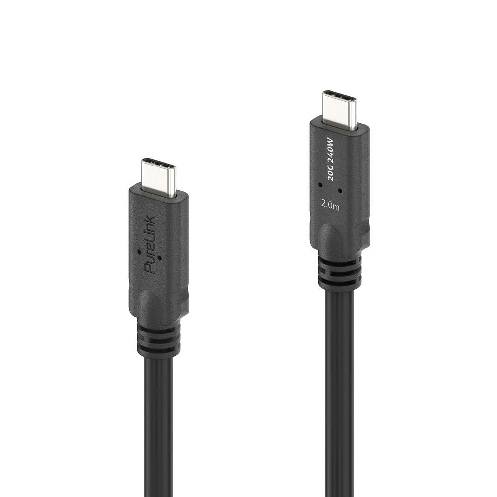 PureLink-PI6600-020-Hoogwaardige-USB4-Gen2-Micro-Coax-USB-C-kabel-2-m