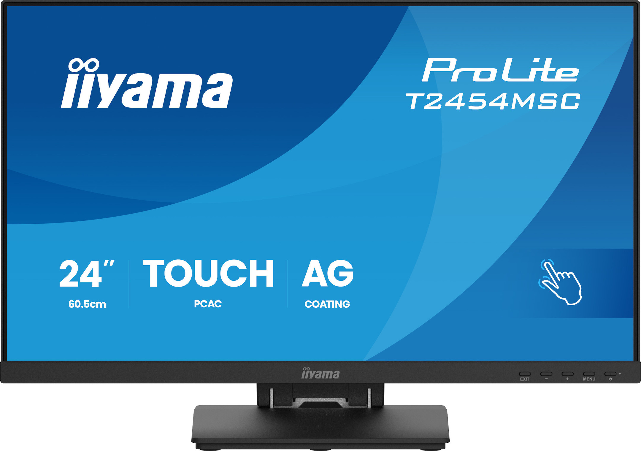 iiyama-ProLite-T2454MSC-B3AG-24-InCell-PCAP-10-punts-touchscreen-met-IPS-paneeltechnologie-antireflectiecoating-en-een-flexibele-standaard