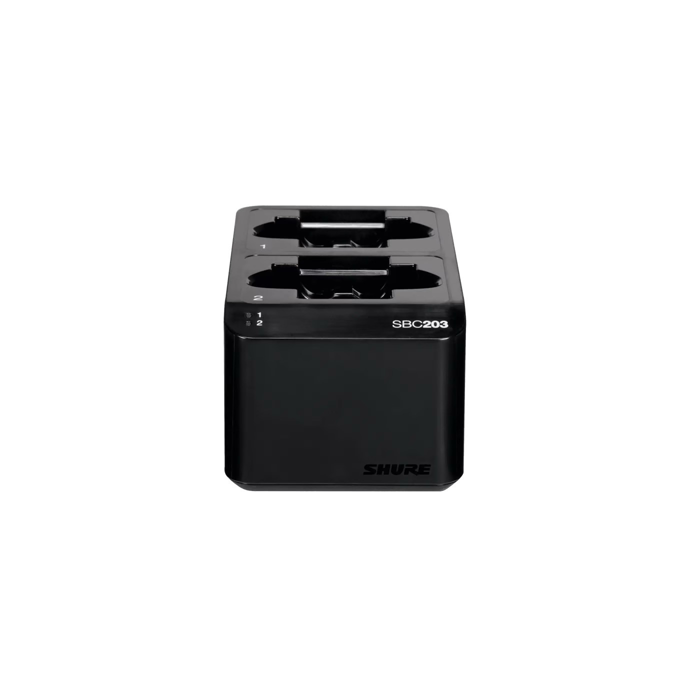 Shure SBC203 2-fach-Ladestation für SB903 Lithium-Ionen-Akkus - Demoware Shure-SBC203-2-fach-Ladestation-fur-SB903-Lithium-Ionen-Akkus-Demoware